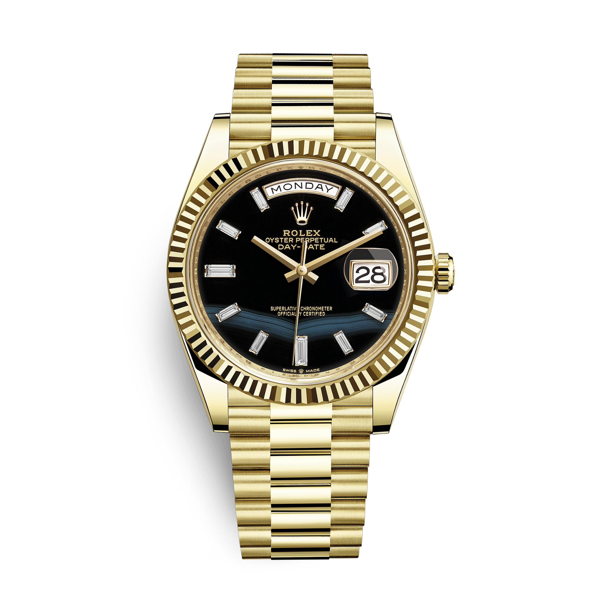 Day-Date Yellow Gold Onyx Dial 40mm Product Image