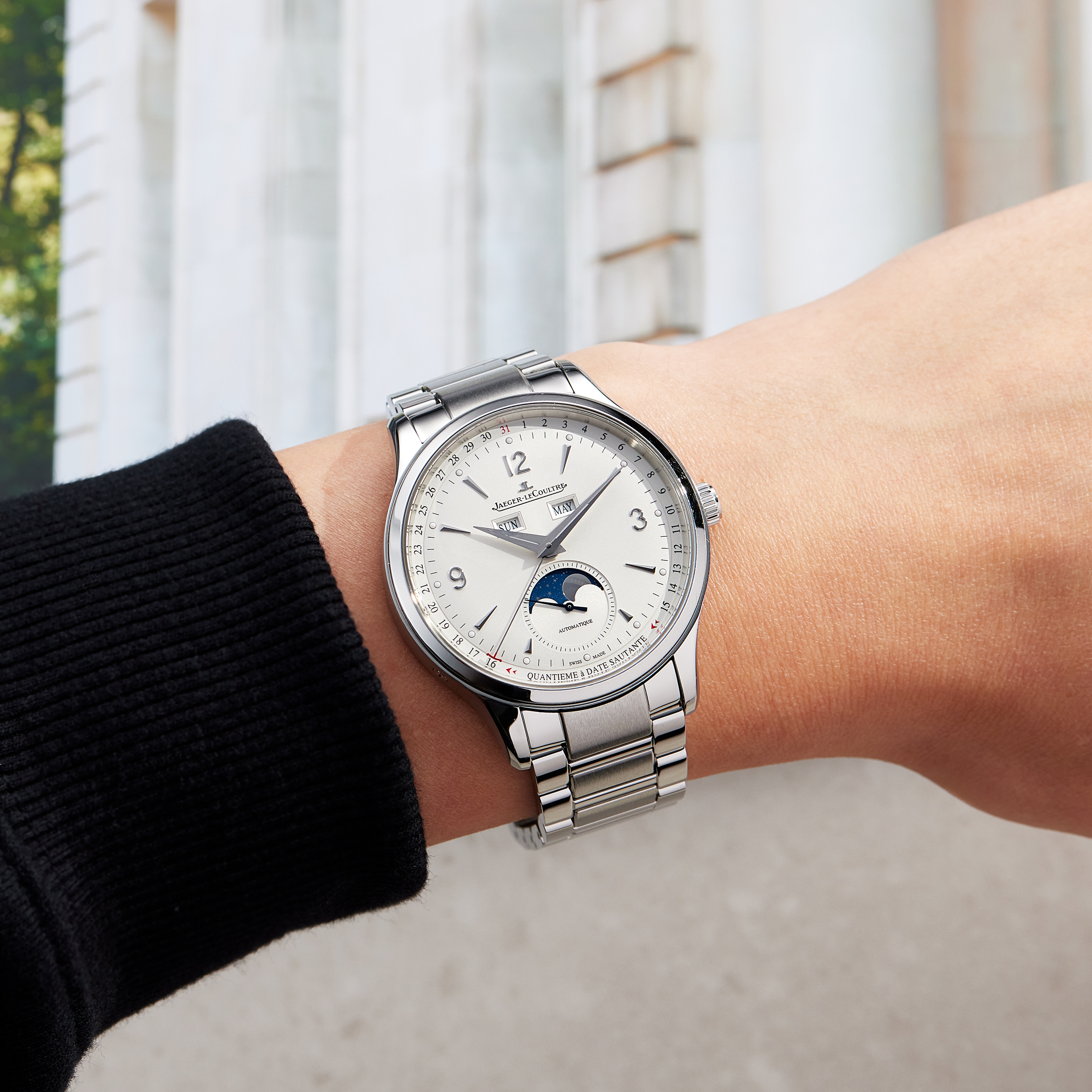 Master Control Calendar Steel Silver Dial 40mm Product Image 6