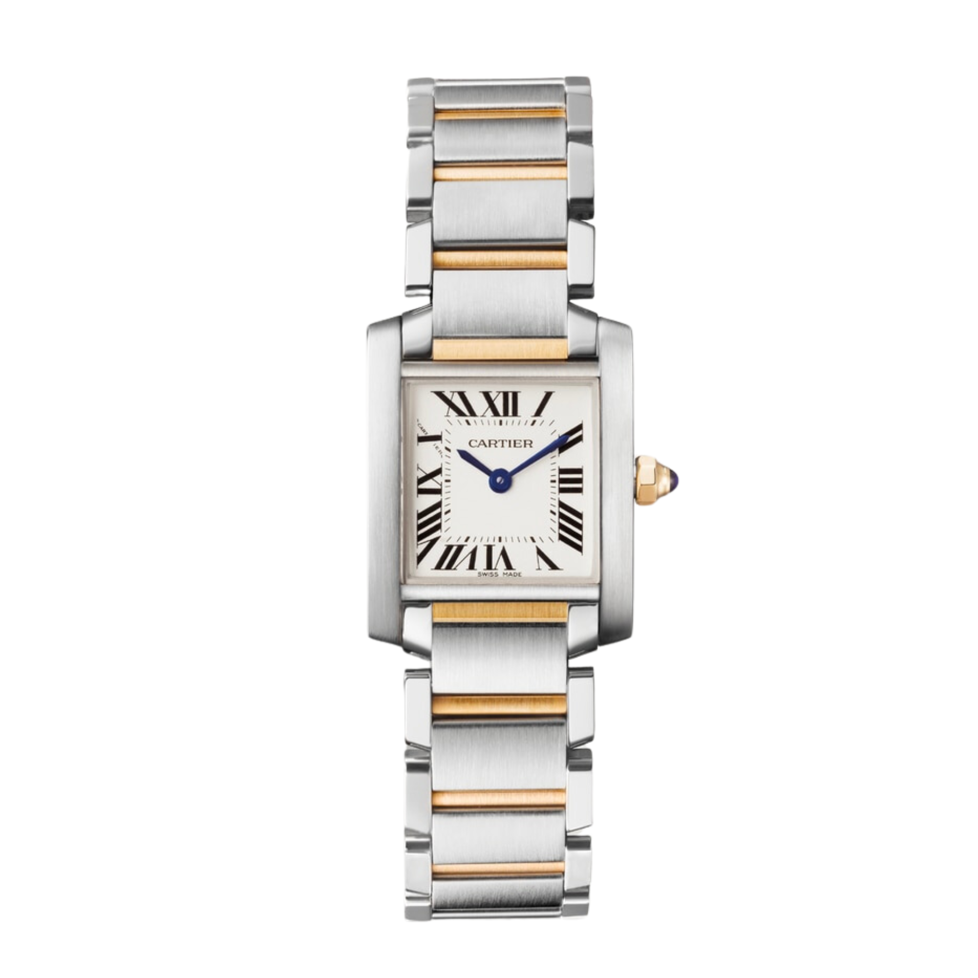 Tank Française Yellow Gold & Steel White Dial 20mm Product Image