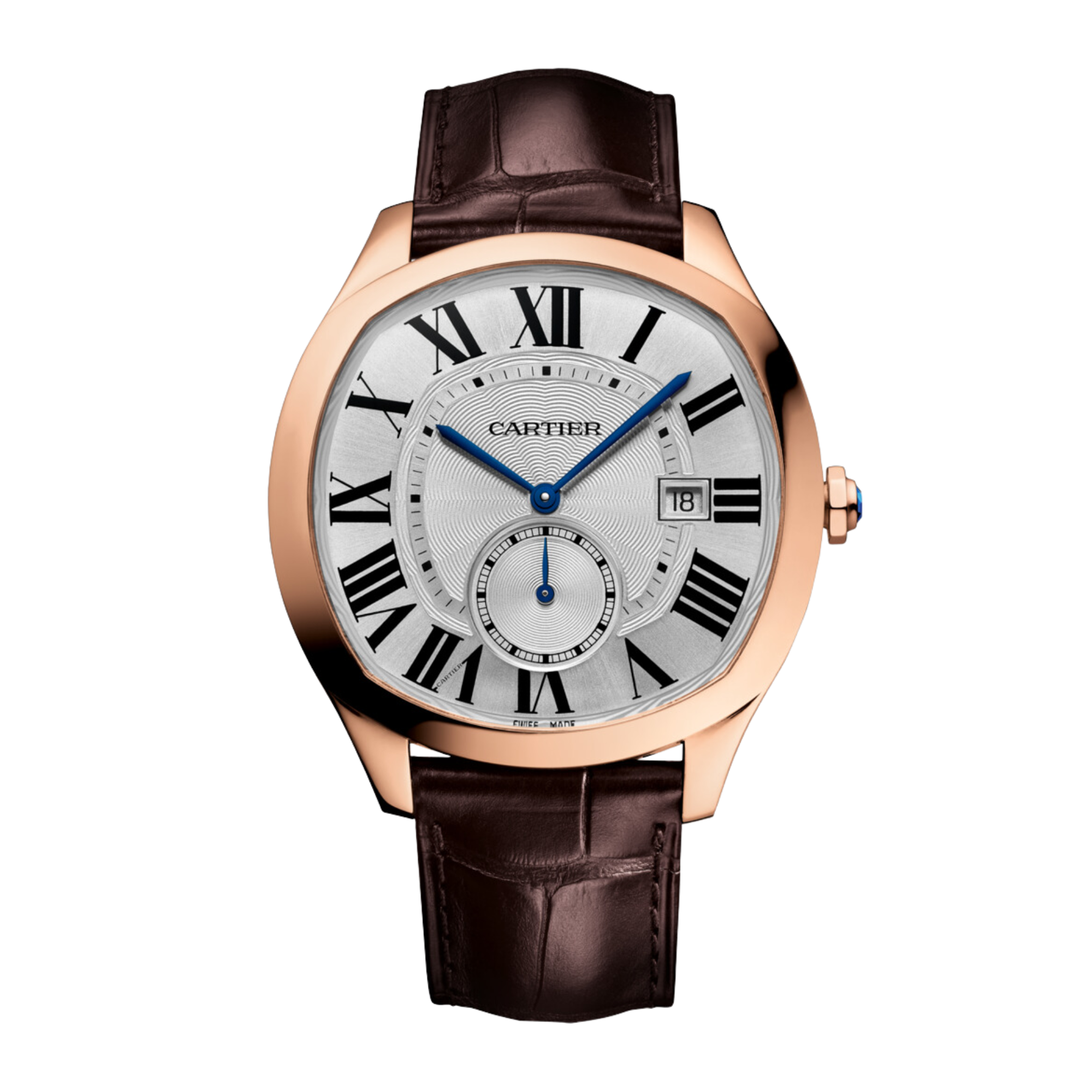 Drive de Cartier Rose Gold Silver Dial 41mm Product Image