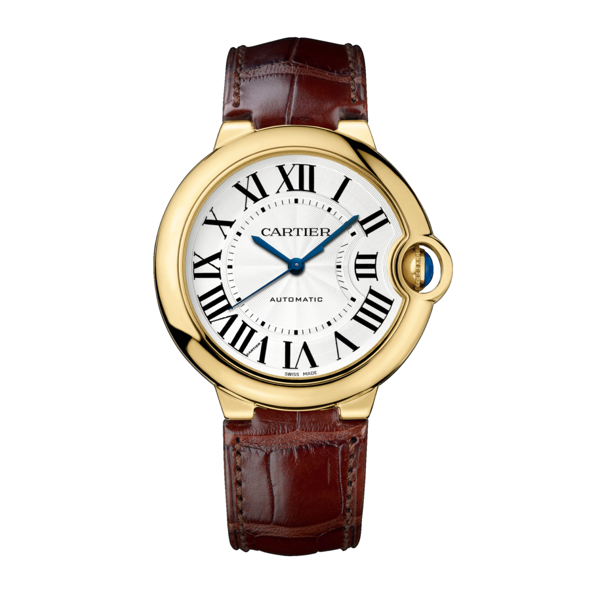 Ballon Bleu de Cartier Yellow Gold Silver Dial 36mm Product Image