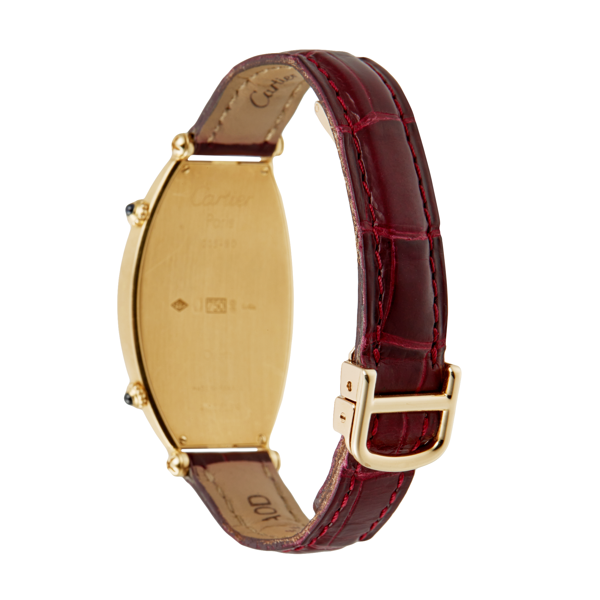 Tonneau Dual Time Yellow Gold White Dial 46mm Product Image 3