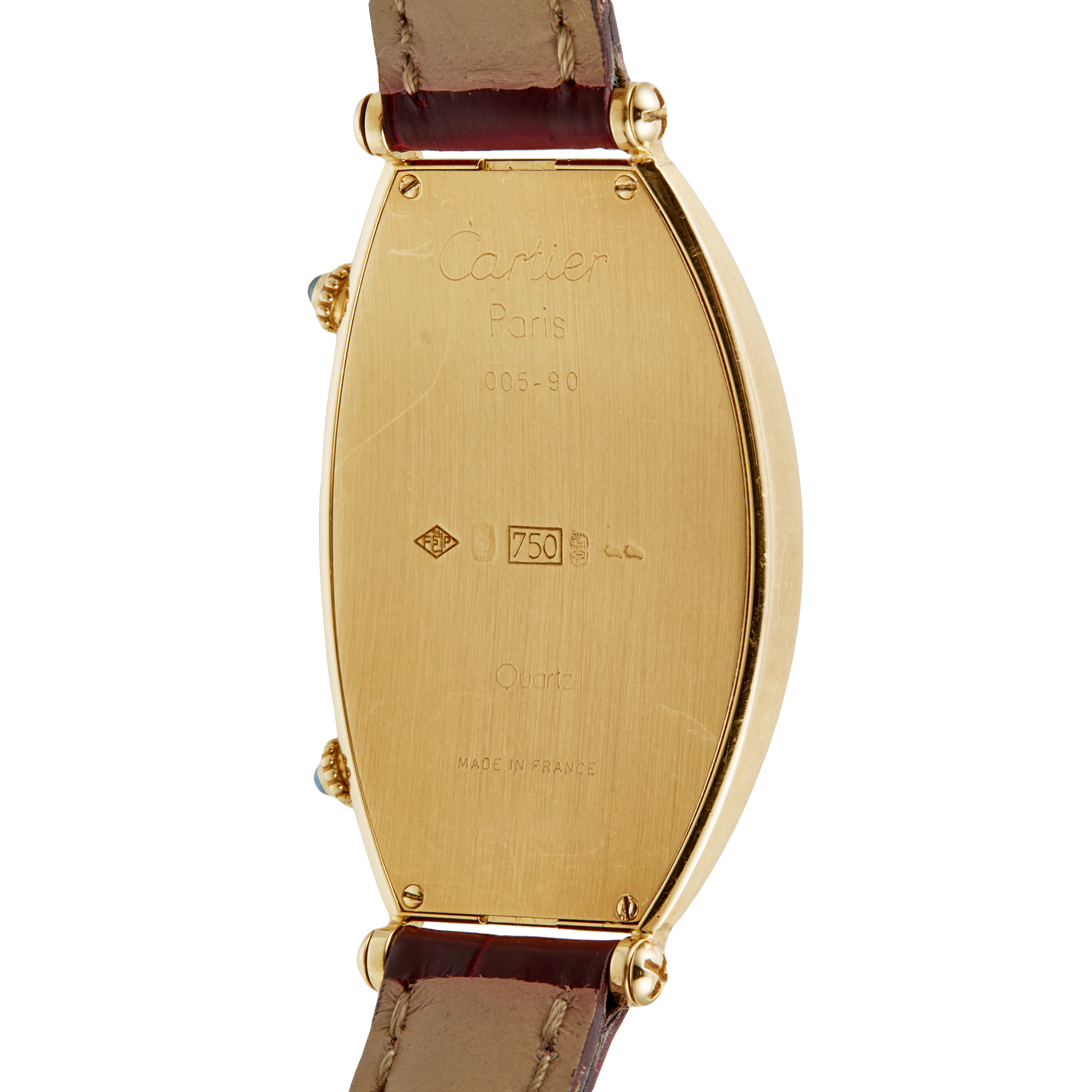 Tonneau Dual Time Yellow Gold White Dial 46mm Product Image 6