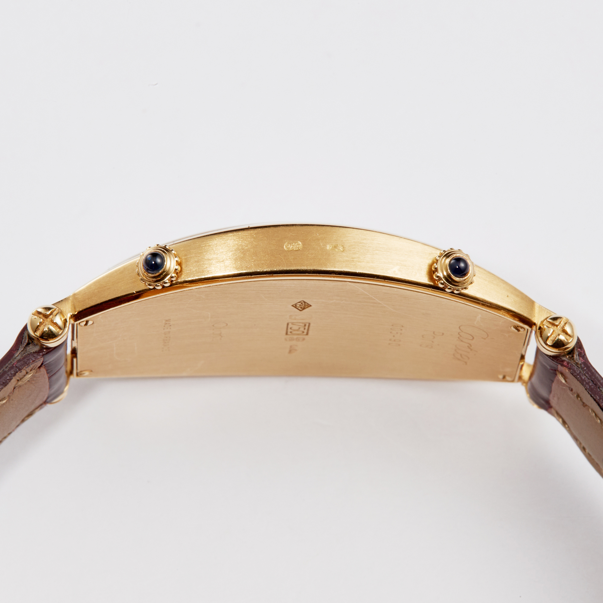 Tonneau Dual Time Yellow Gold White Dial 46mm Product Image 8