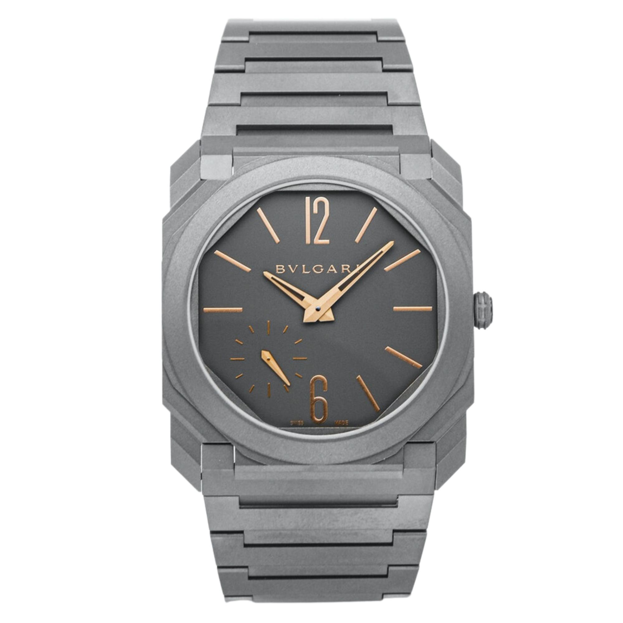 Octo Finissimo Titanium Grey Dial 40mm Product Image