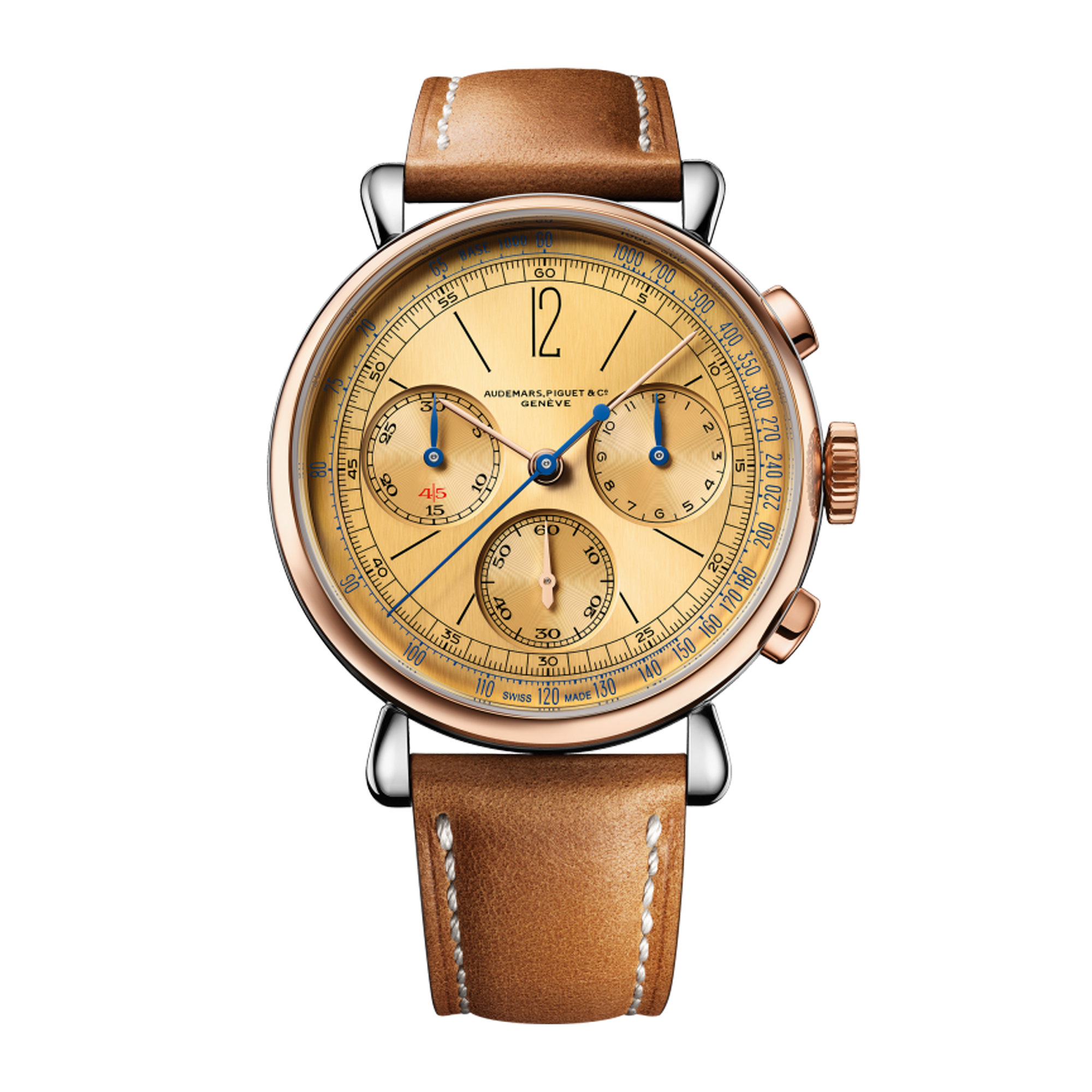 (re)Master01 Rose Gold & Steel Champagne Dial 40mm Product Image