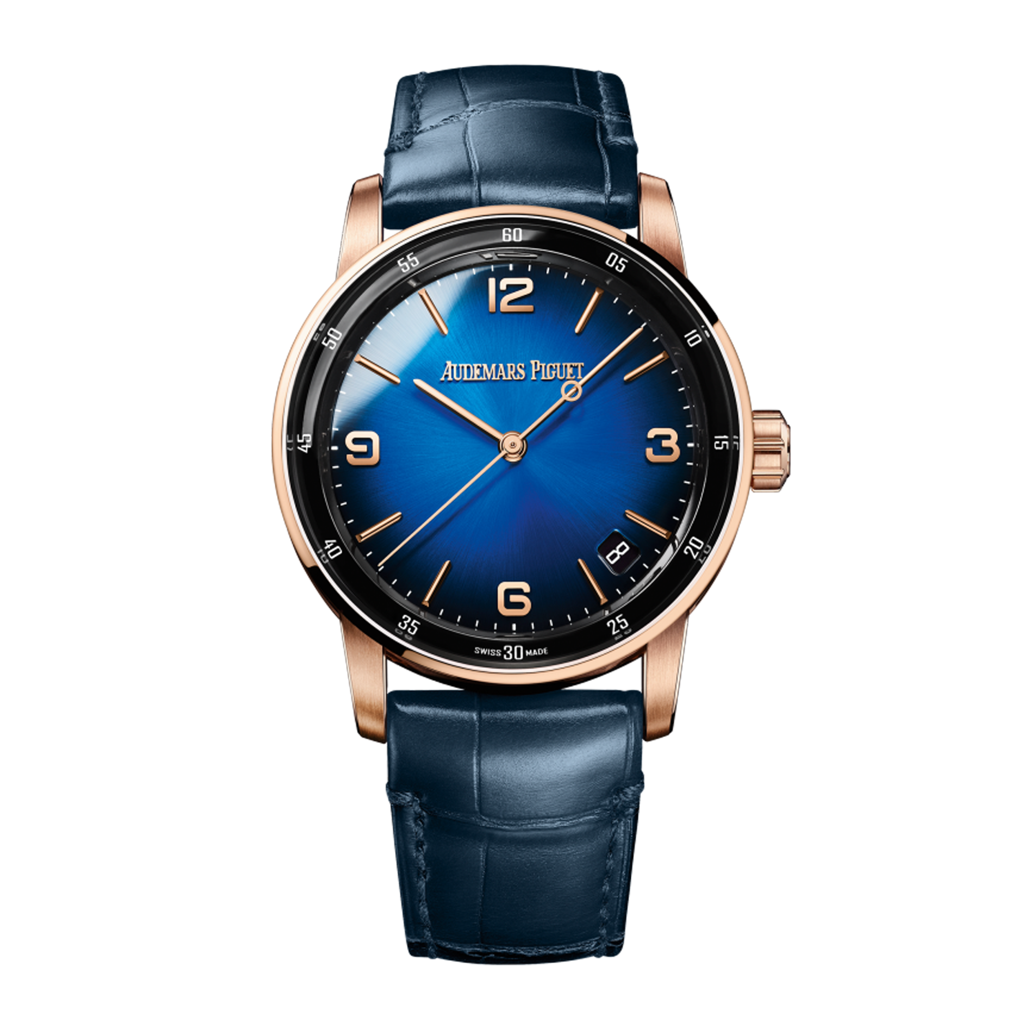 Code 11.59 Rose Gold Blue Dial 41mm Product Image