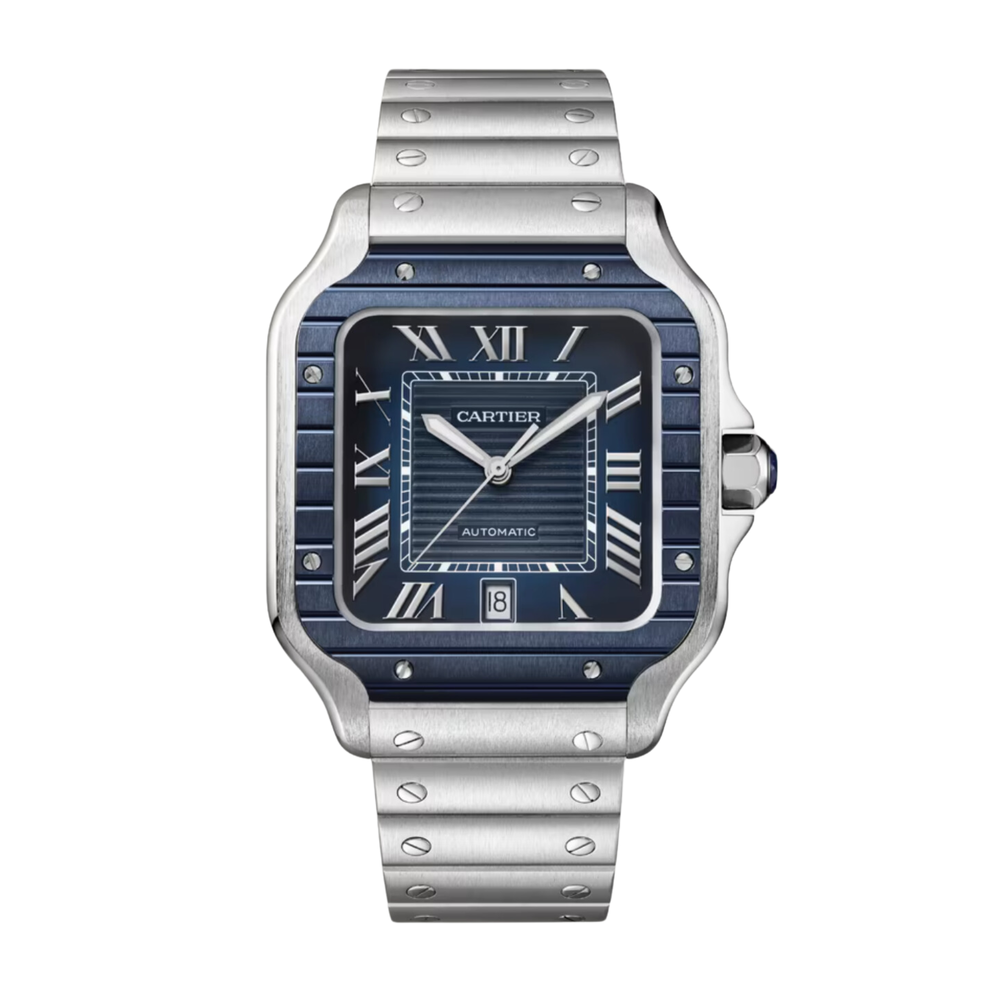 Santos de Cartier 39 Stainless Steel Blue Dial Product Image