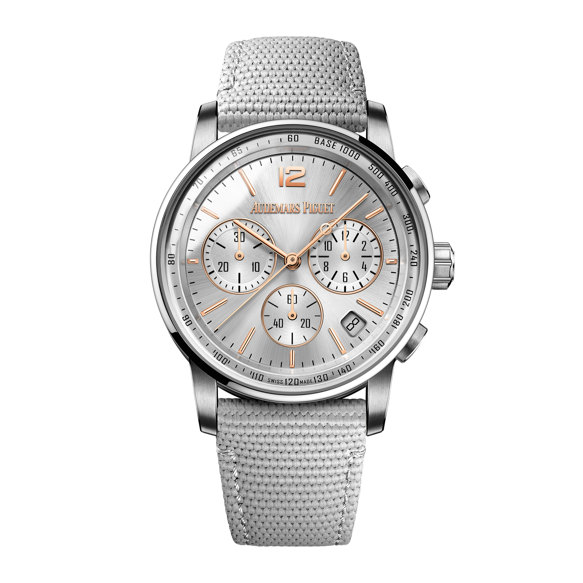 Code 11.59 White Gold Silver Dial 41mm Product Image