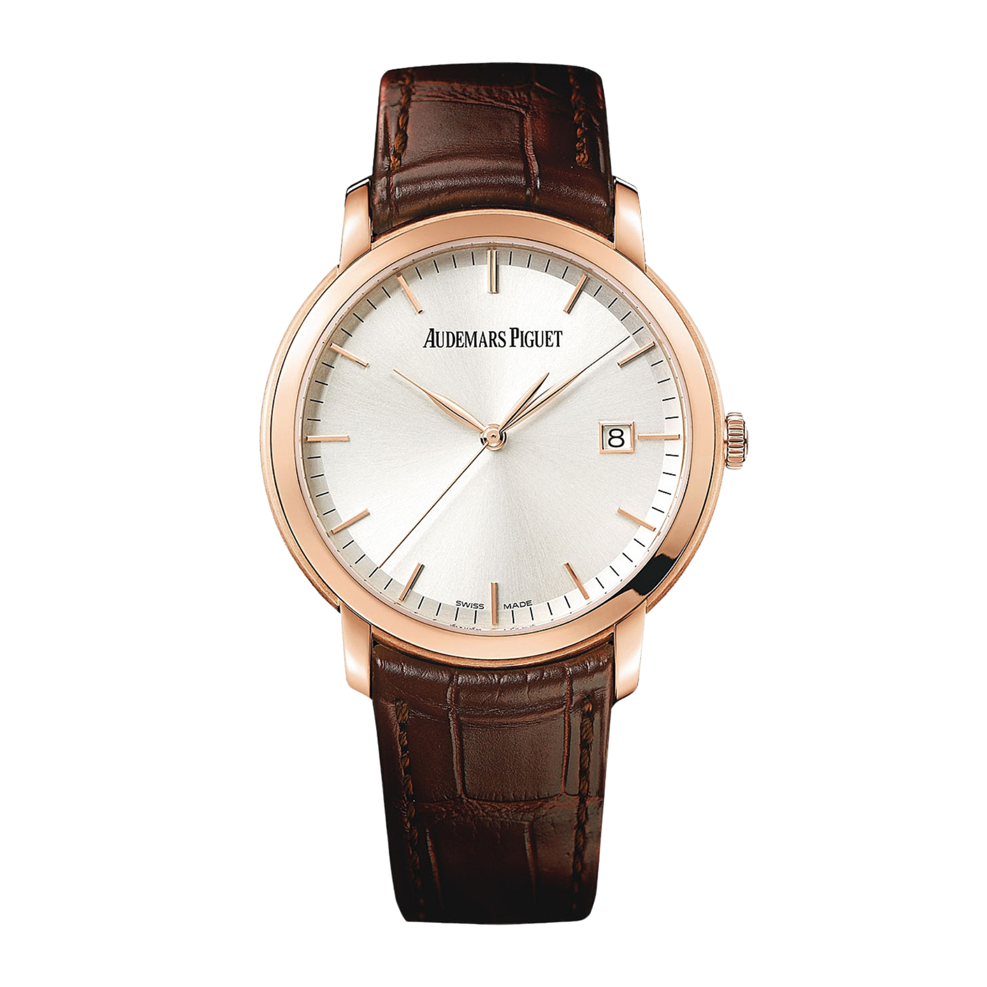 Jules Audemars Rose Gold Silver Dial 39mm Product Image