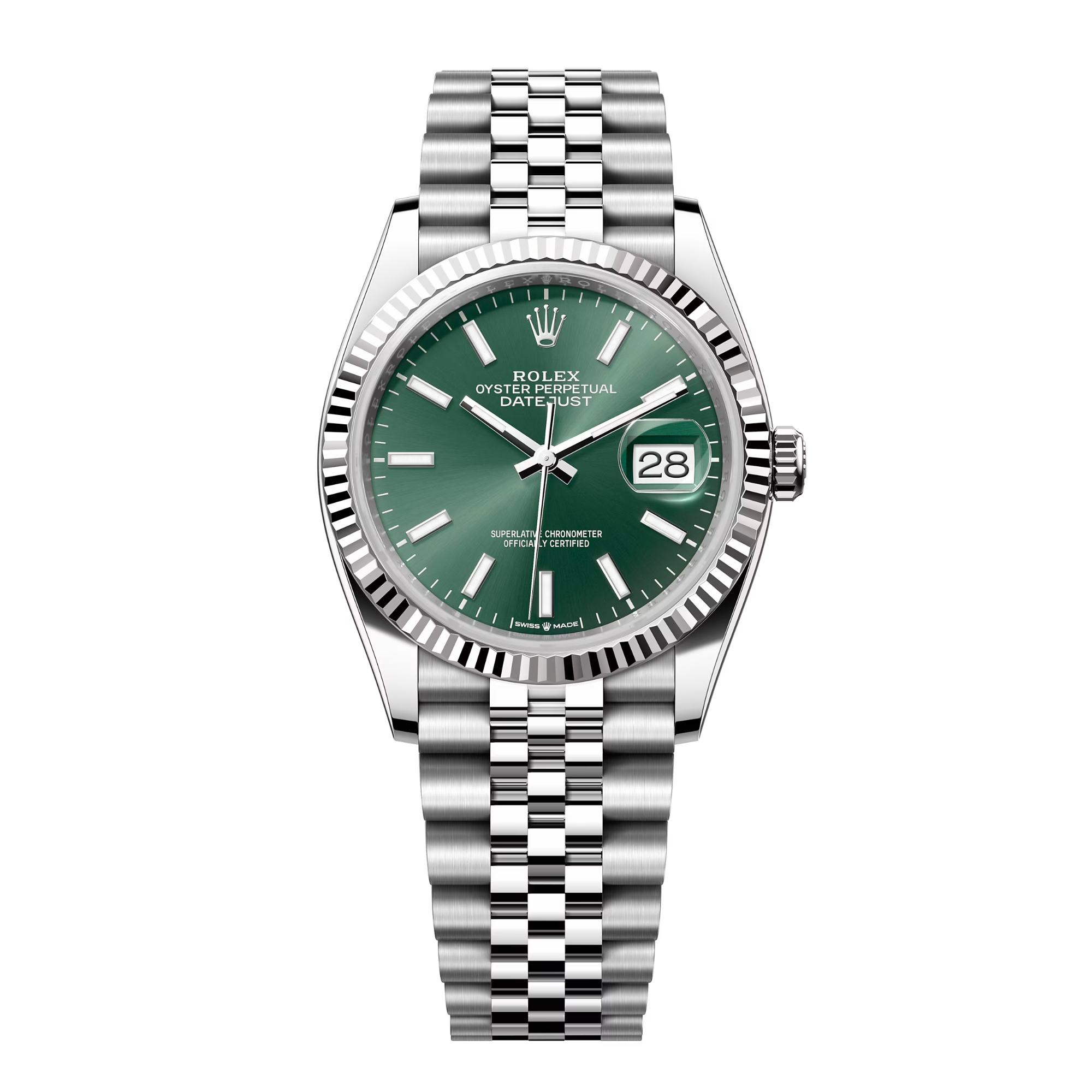 Datejust Steel Jubilee Green Dial 36mm Product Image