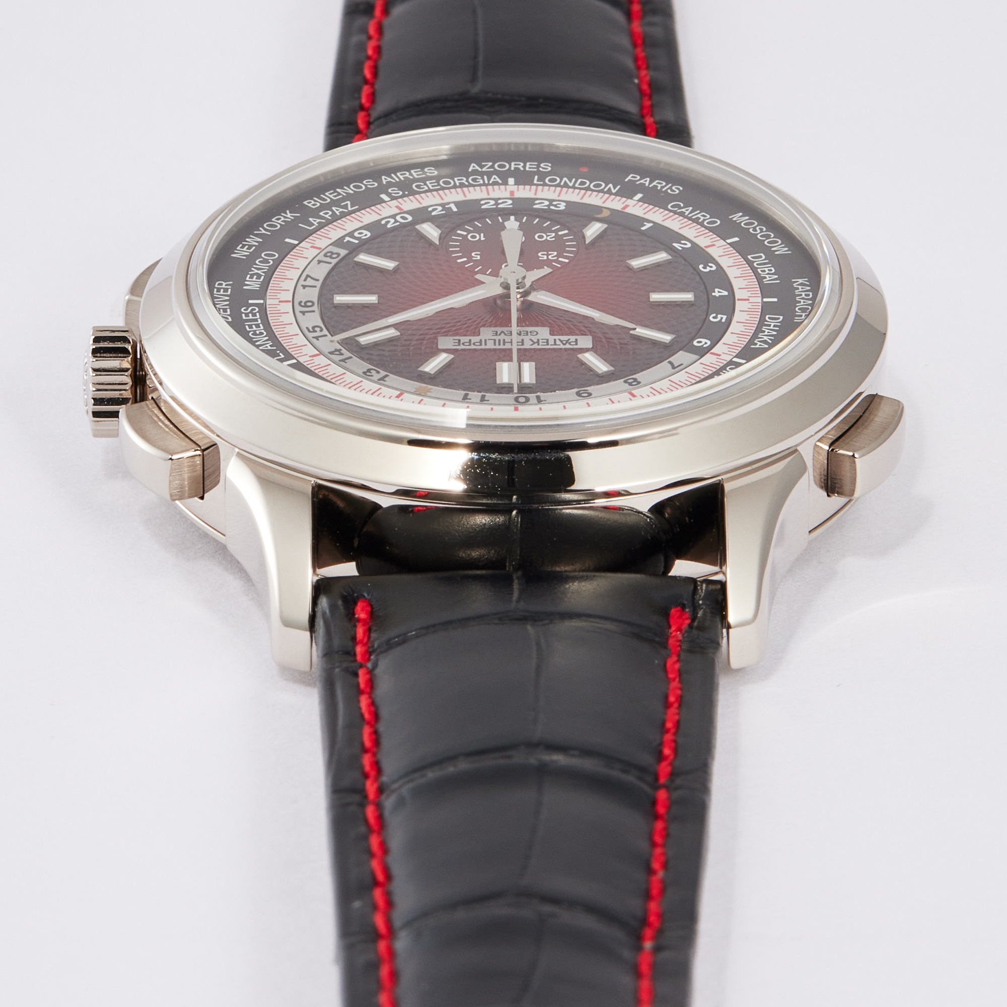 Complications World Time Chronograph White Gold Singapore Edition 39mm Product Image 7