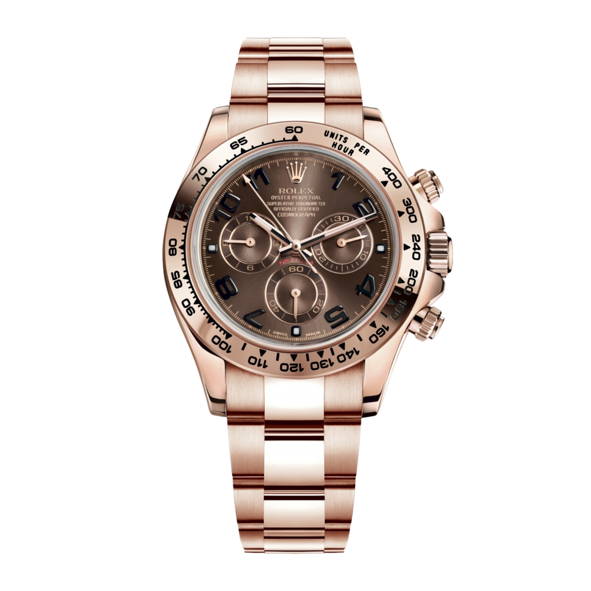 Rolex Daytona Rose Gold Black Dial 40mm 116505-0008 - Make an