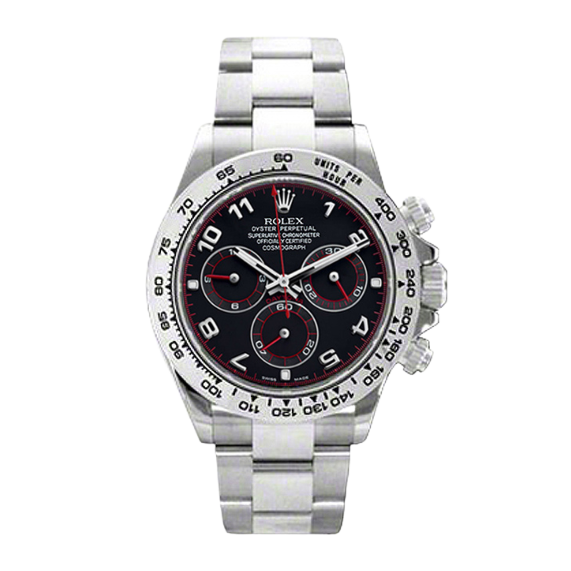 Daytona White Gold Black Racing Dial 40mm Product Image