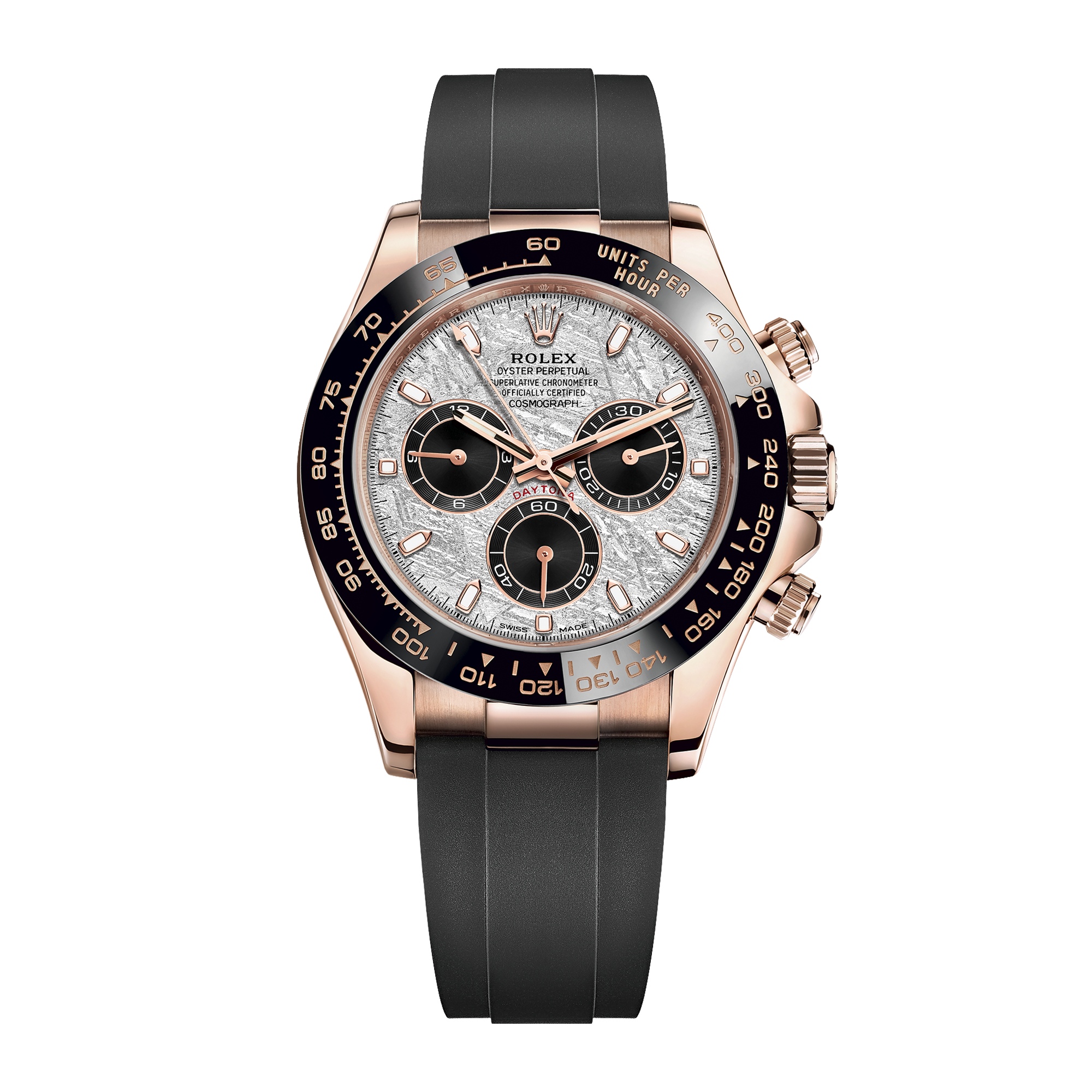Daytona Rose Gold Oysterflex Meteorite Dial 40mm Product Image