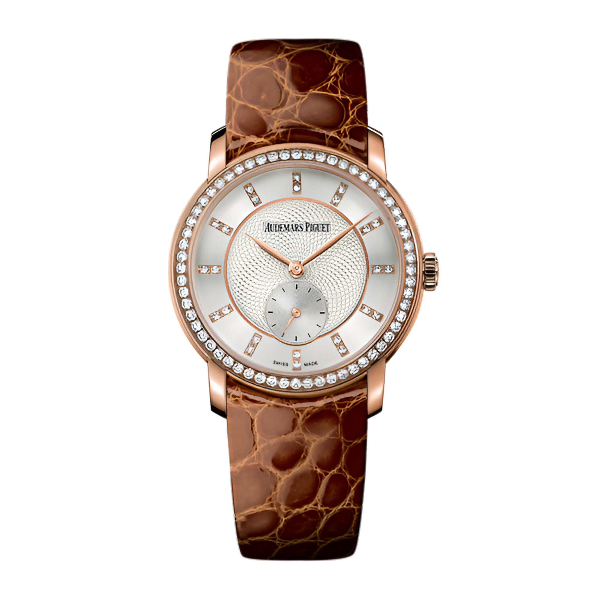 Jules Audemars Small Seconds Rose Gold Silver Dial 33mm Product Image