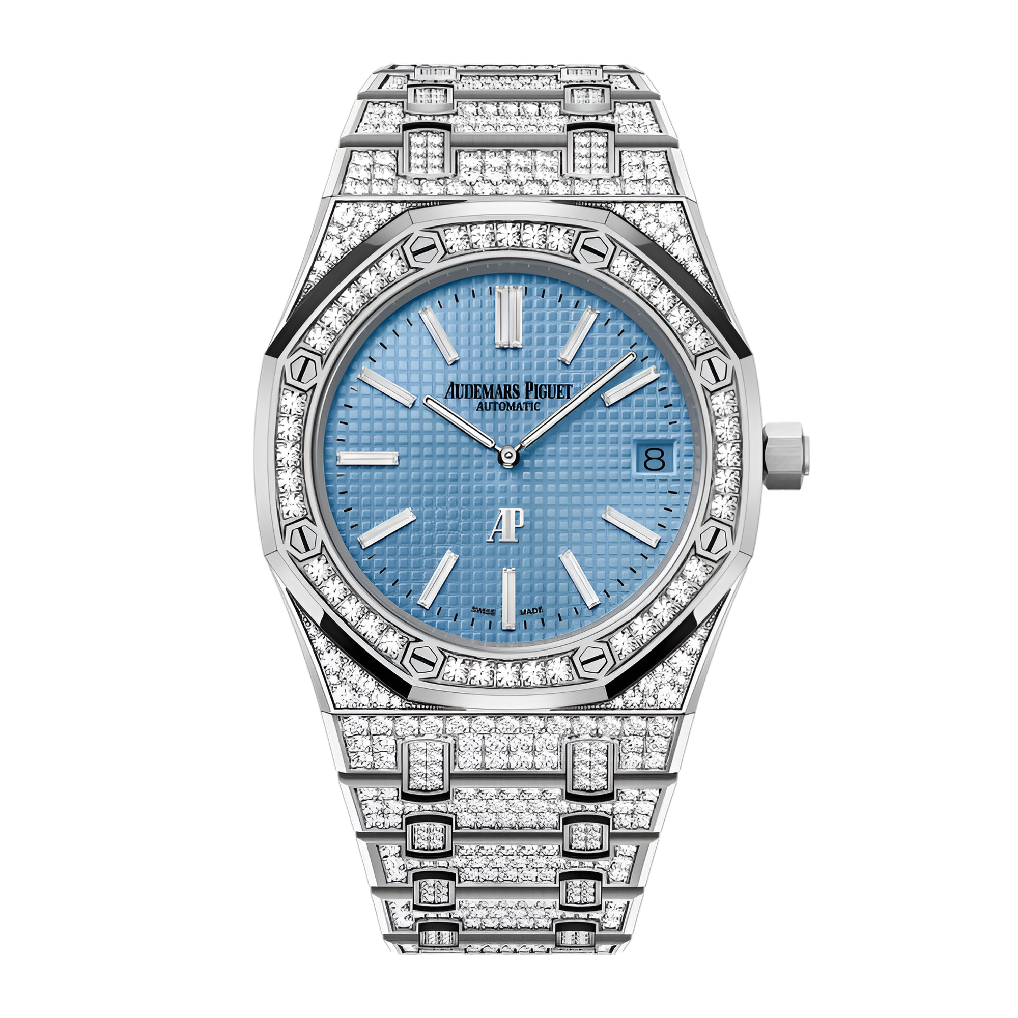 Royal Oak Extra-Thin White Gold Diamond Blue Dial 39mm Product Image