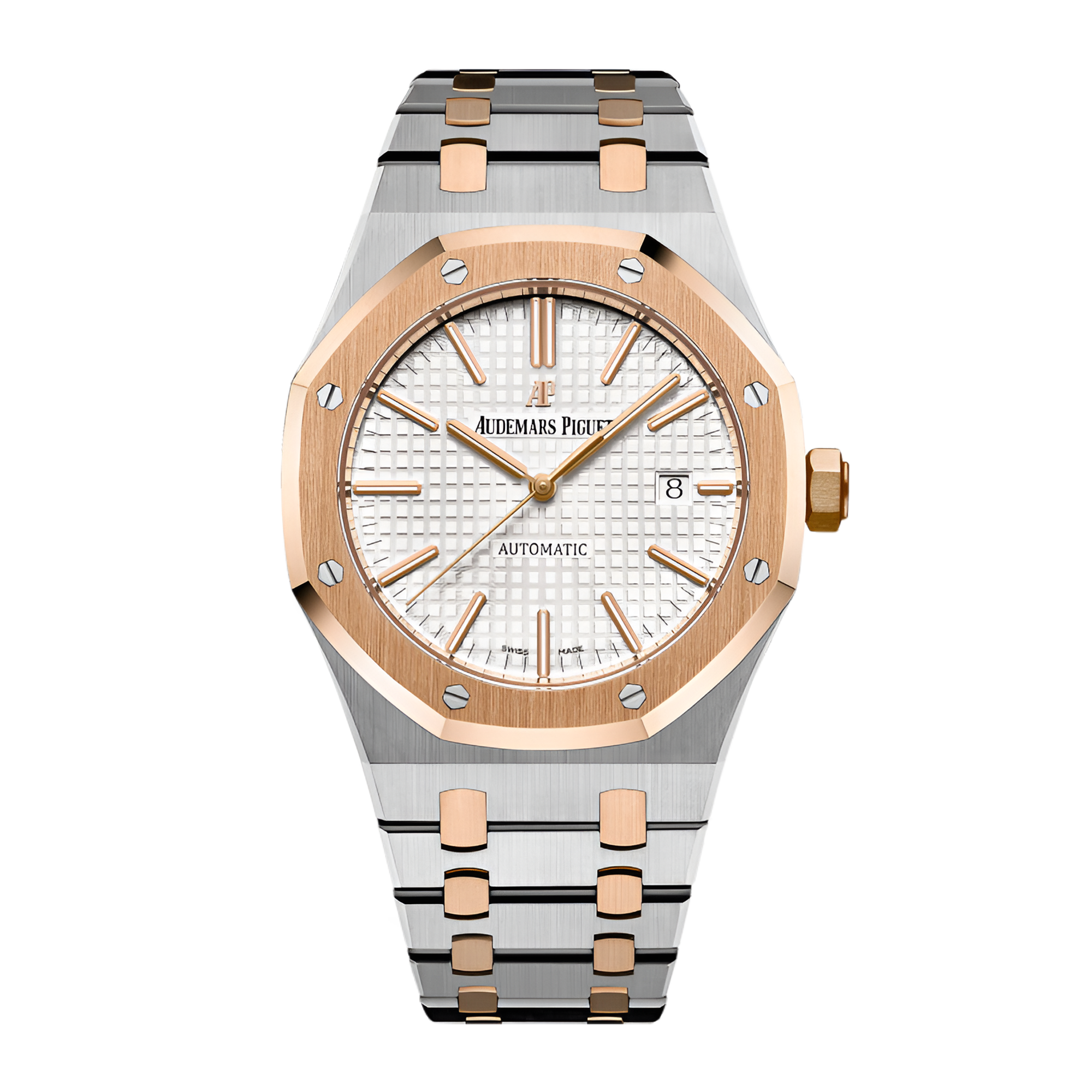 Royal Oak Rose Gold & Steel Silver Dial 41mm Product Image
