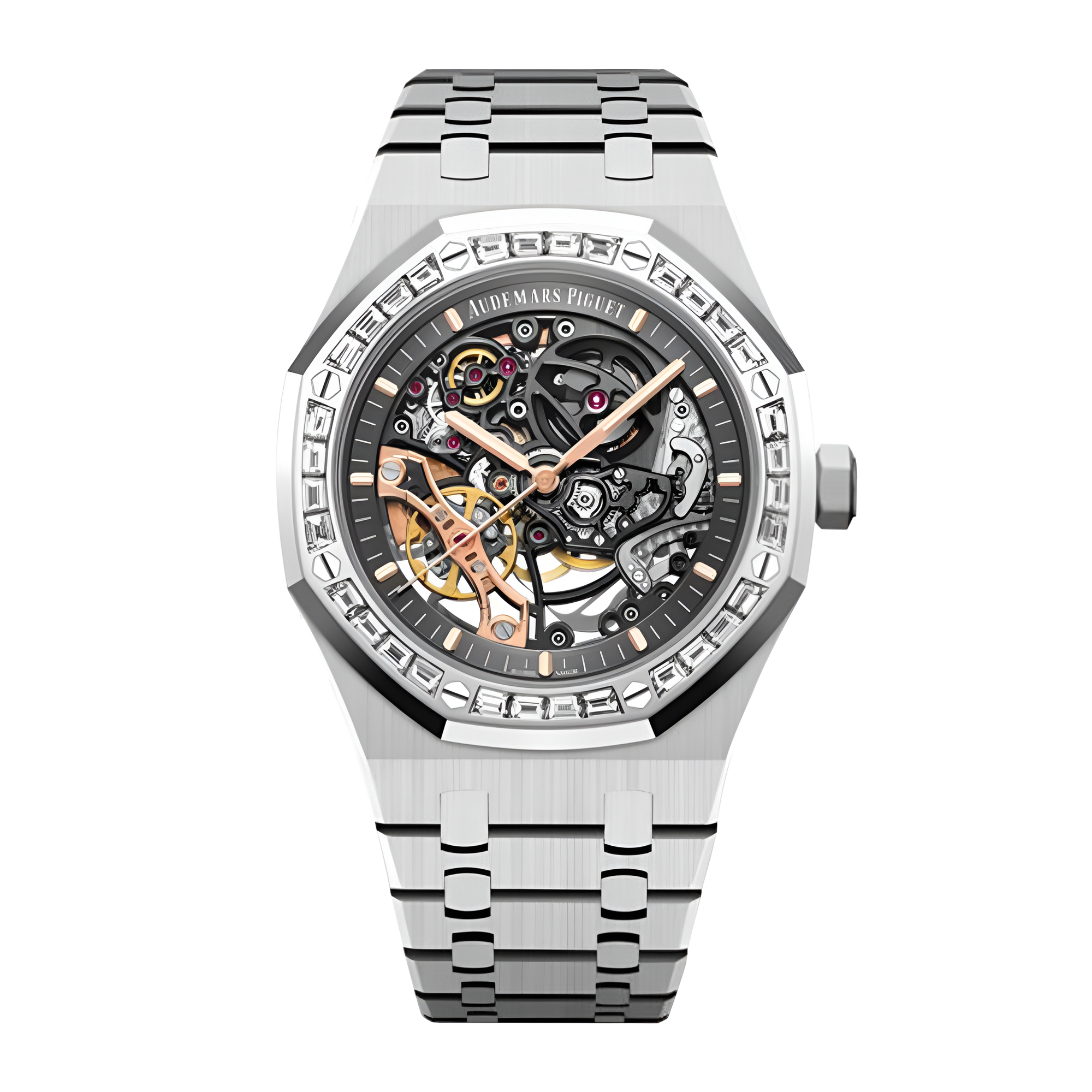 Royal Oak Double Balance Wheel Openworked White Gold Diamond 41mm Product Image