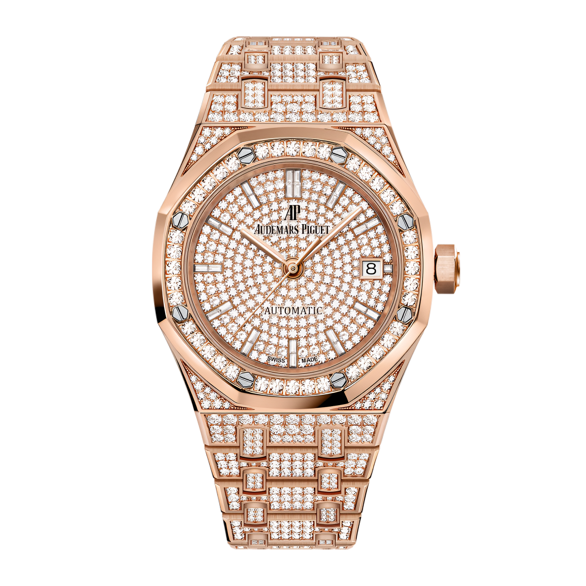 Royal Oak Selfwinding Rose Gold Diamond Pave Dial 37mm Product Image