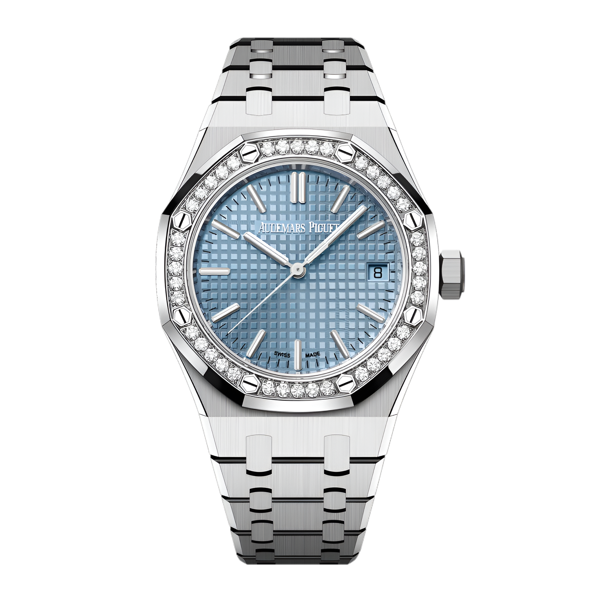 Royal Oak Selfwinding "50th Anniversary" Steel Diamond Ice Blue Dial 37mm Product Image