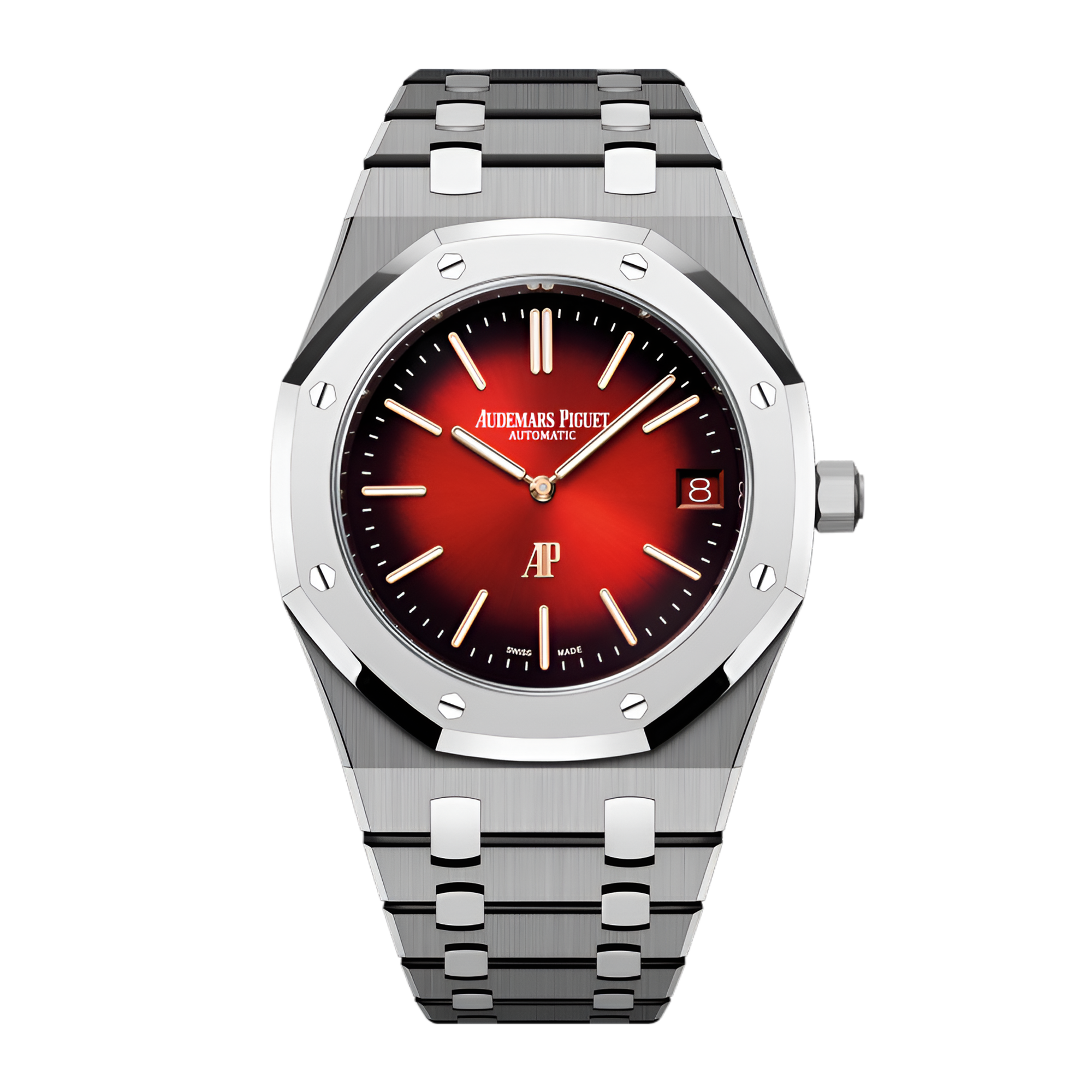 Royal Oak "Jumbo" Extra-Thin Titanium Red Dial 39mm Product Image