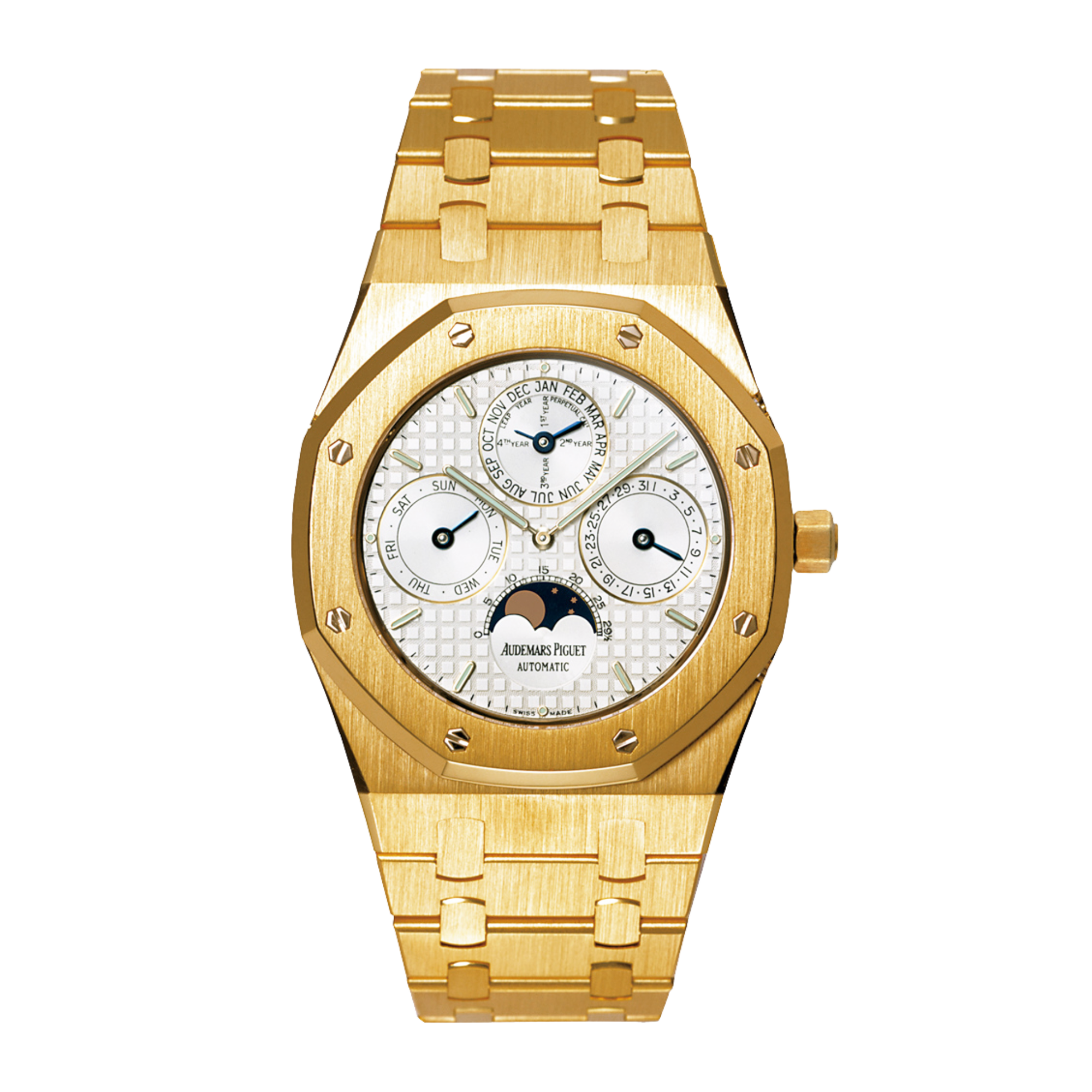 Royal Oak Perpetual Calendar Yellow Gold Silver Dial 39mm Product Image