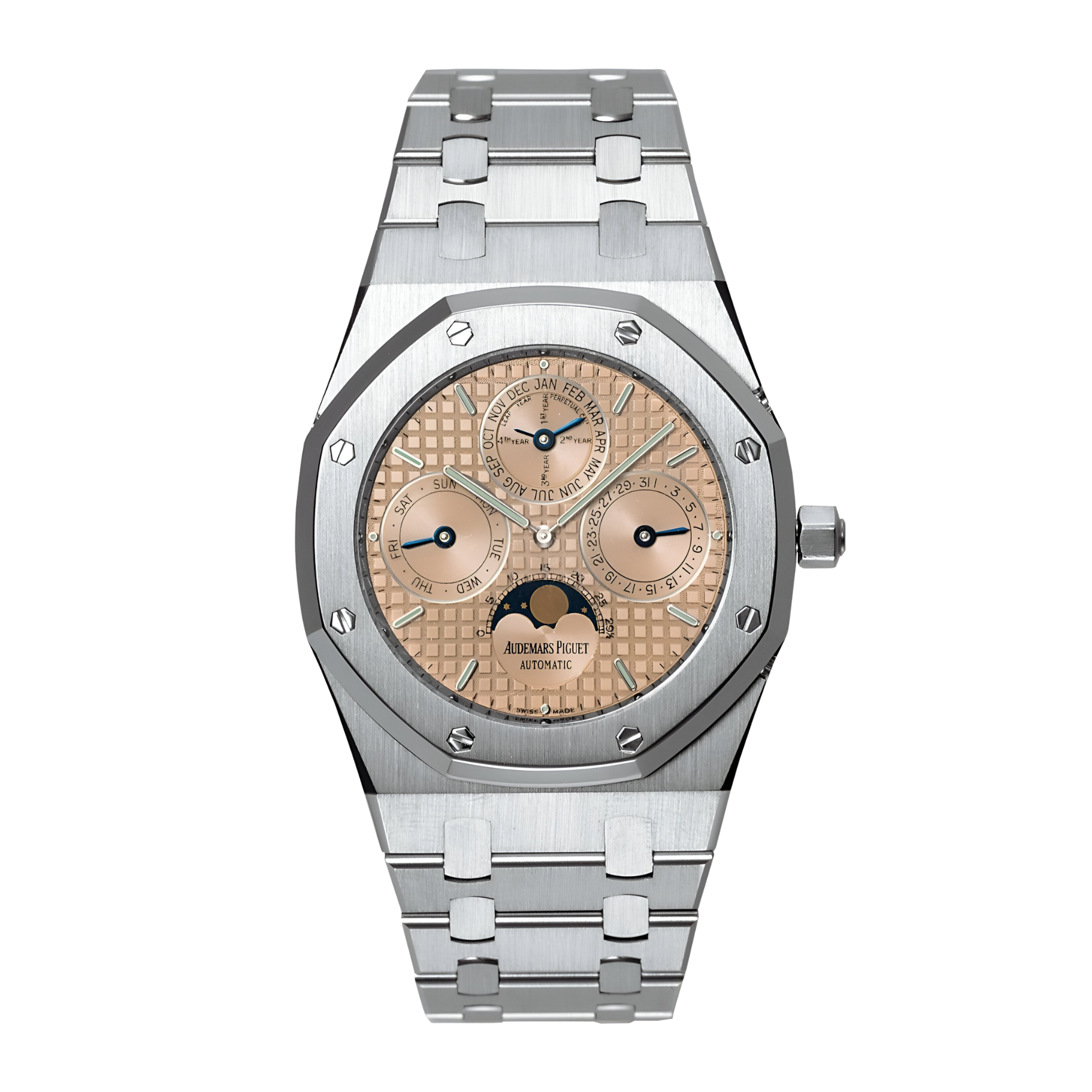 Royal Oak Perpetual Calendar Platinum Salmon Dial 39mm Product Image