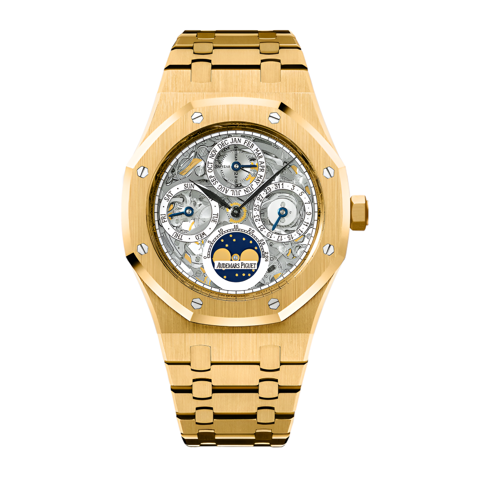 Royal Oak Perpetual Calendar Yellow Gold Skeleton Dial 39mm Product Image