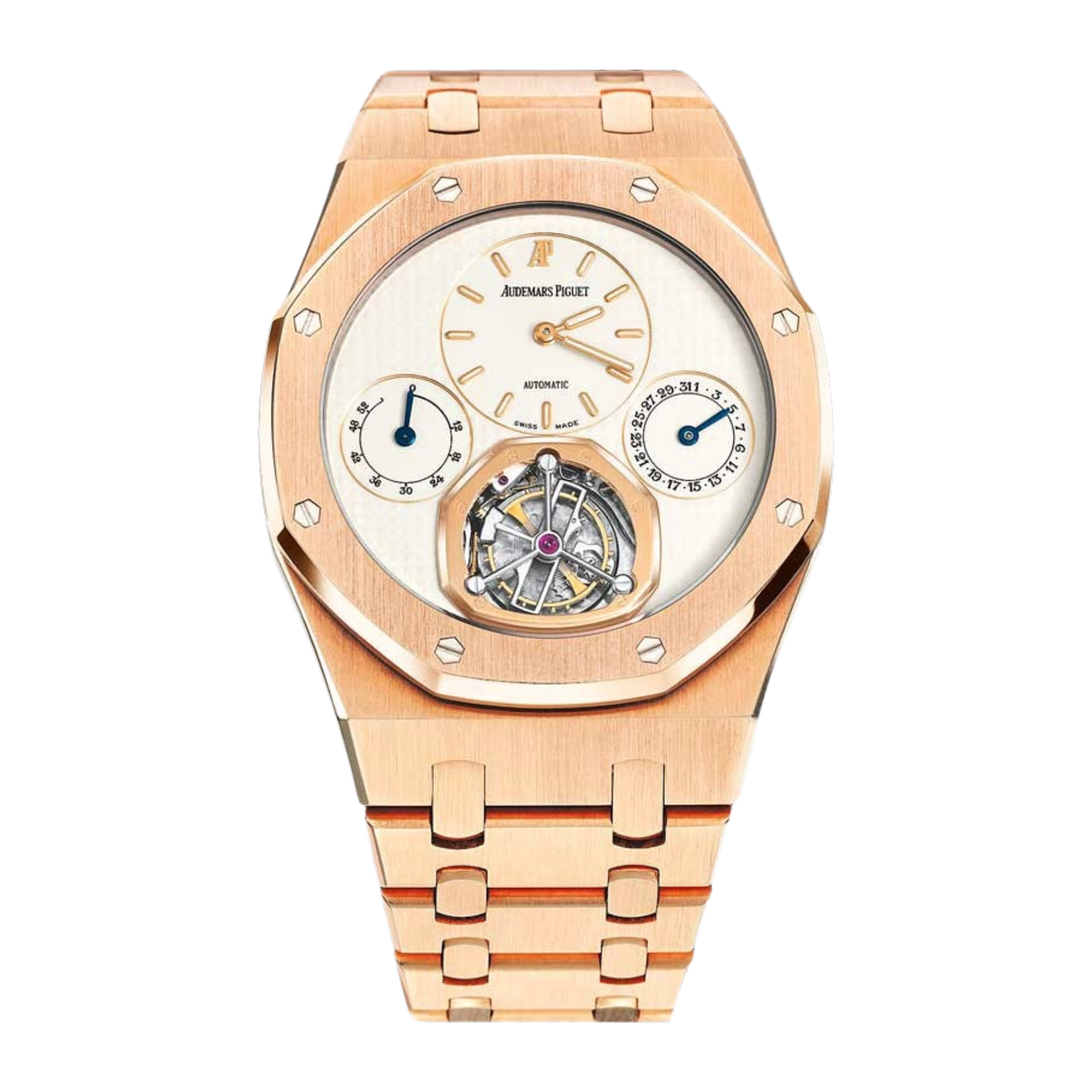 Royal Oak Tourbillon "25th Anniversary" Rose Gold White Dial 40mm Product Image