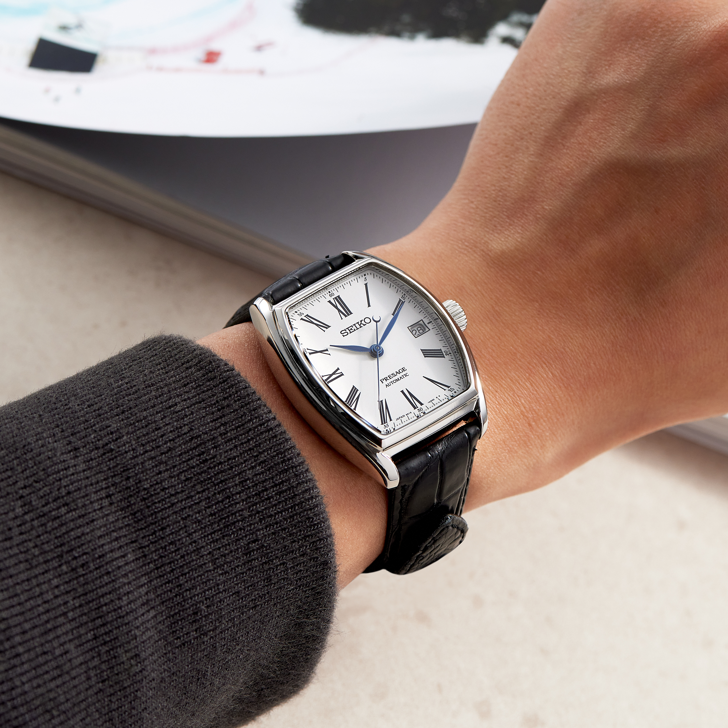Presage Craftsmanship Series Steel White Dial 36mm Product Image 17