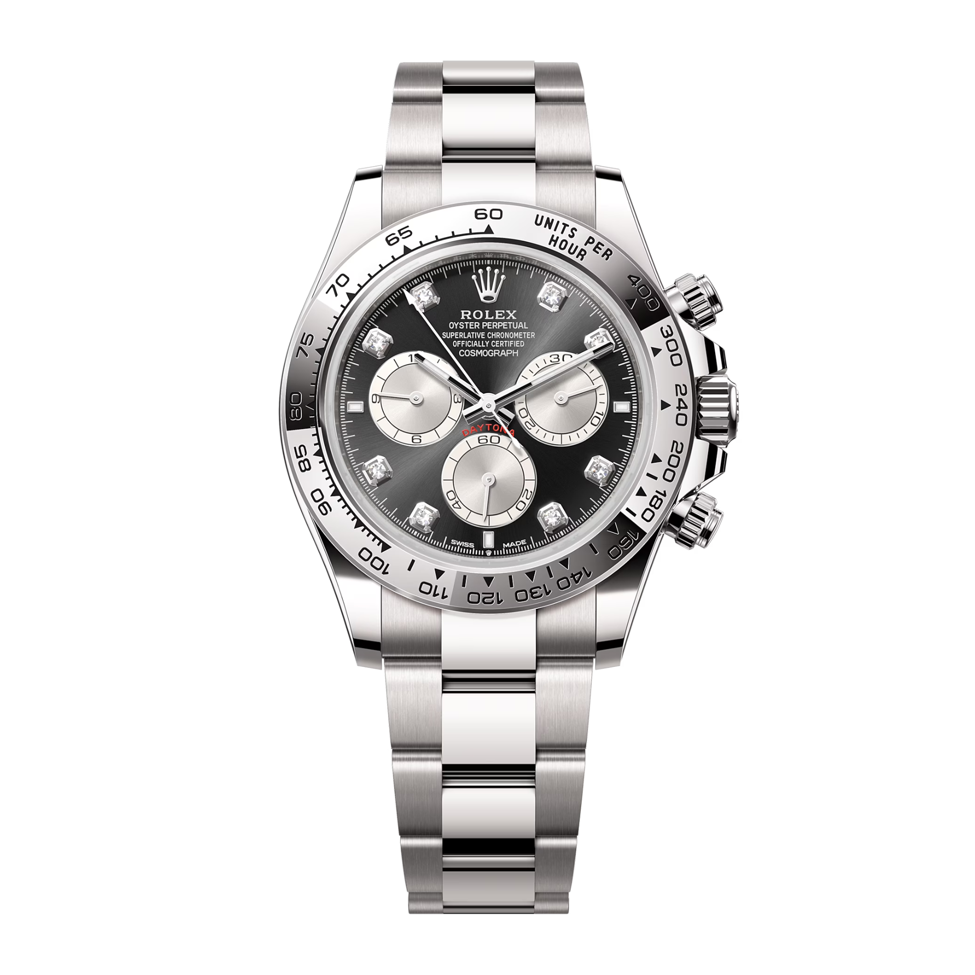 Daytona White Gold Black Dial 40mm Product Image