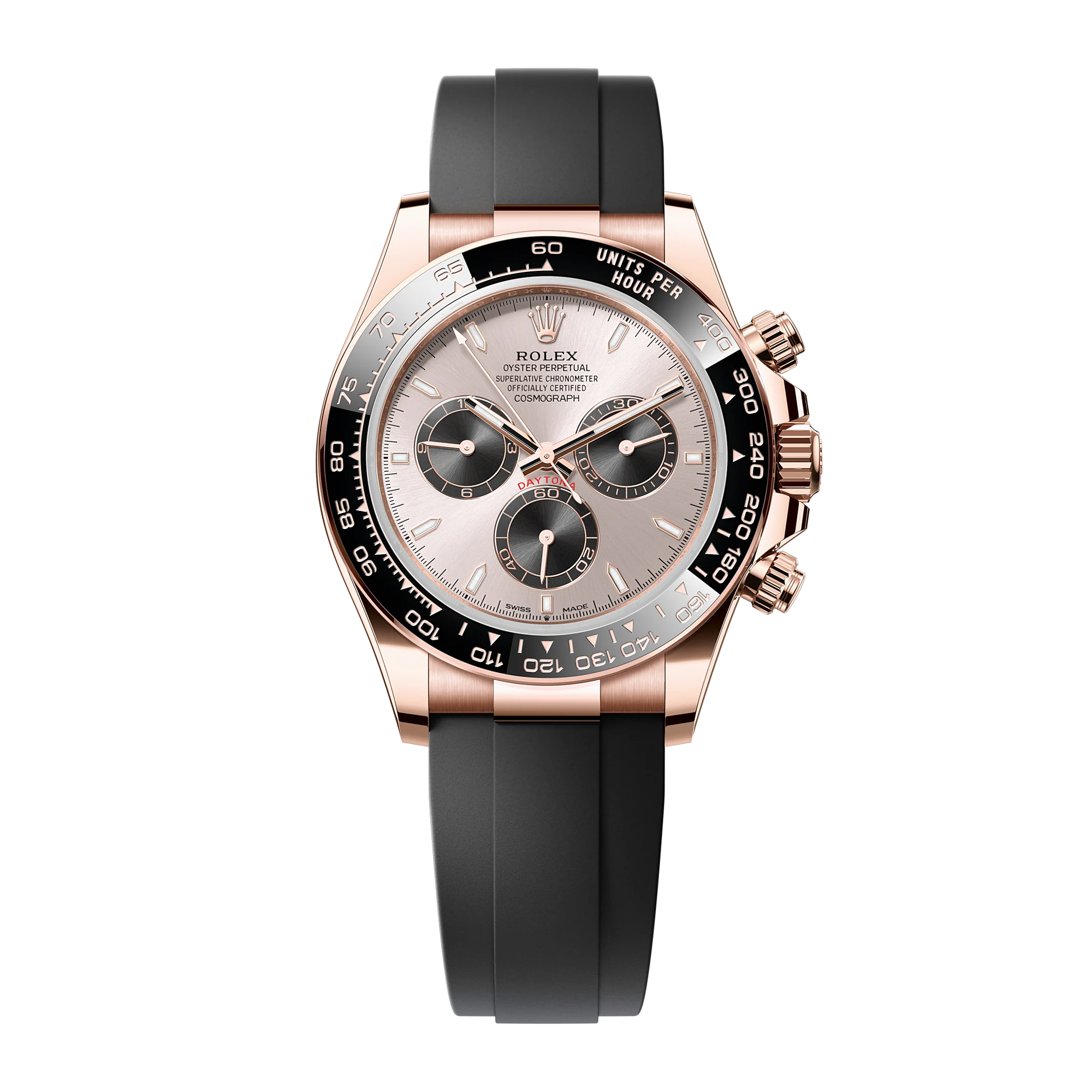 Daytona Rose Gold Oysterflex Pink Dial 40mm Product Image