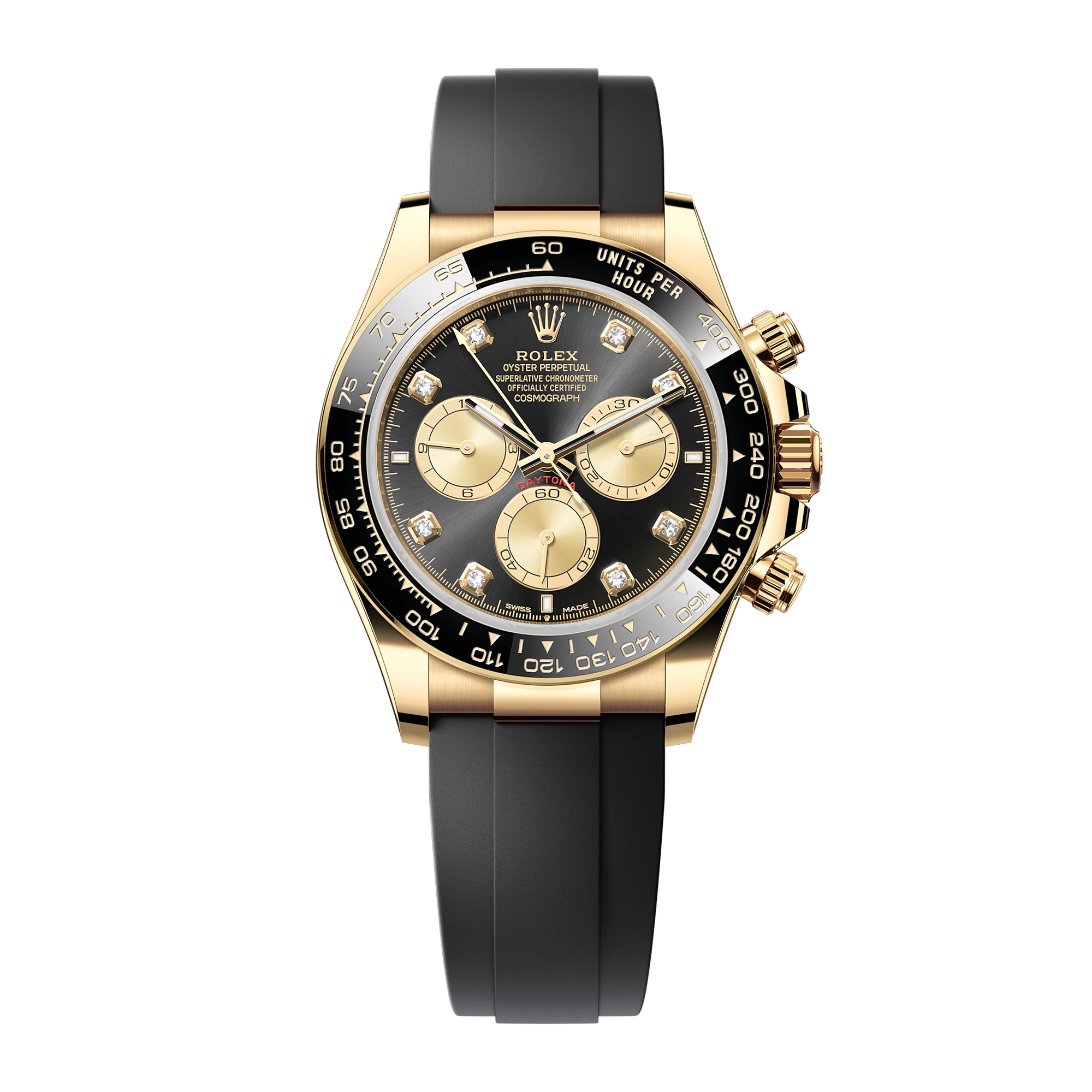 Daytona Yellow Gold Oysterflex Black Dial 40mm Product Image