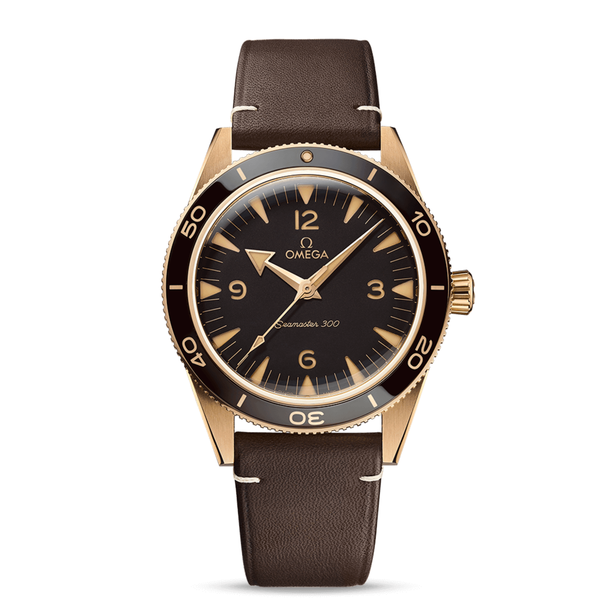 Seamaster 300 Master Chronometer Bronze Gold Brown Dial Product Image