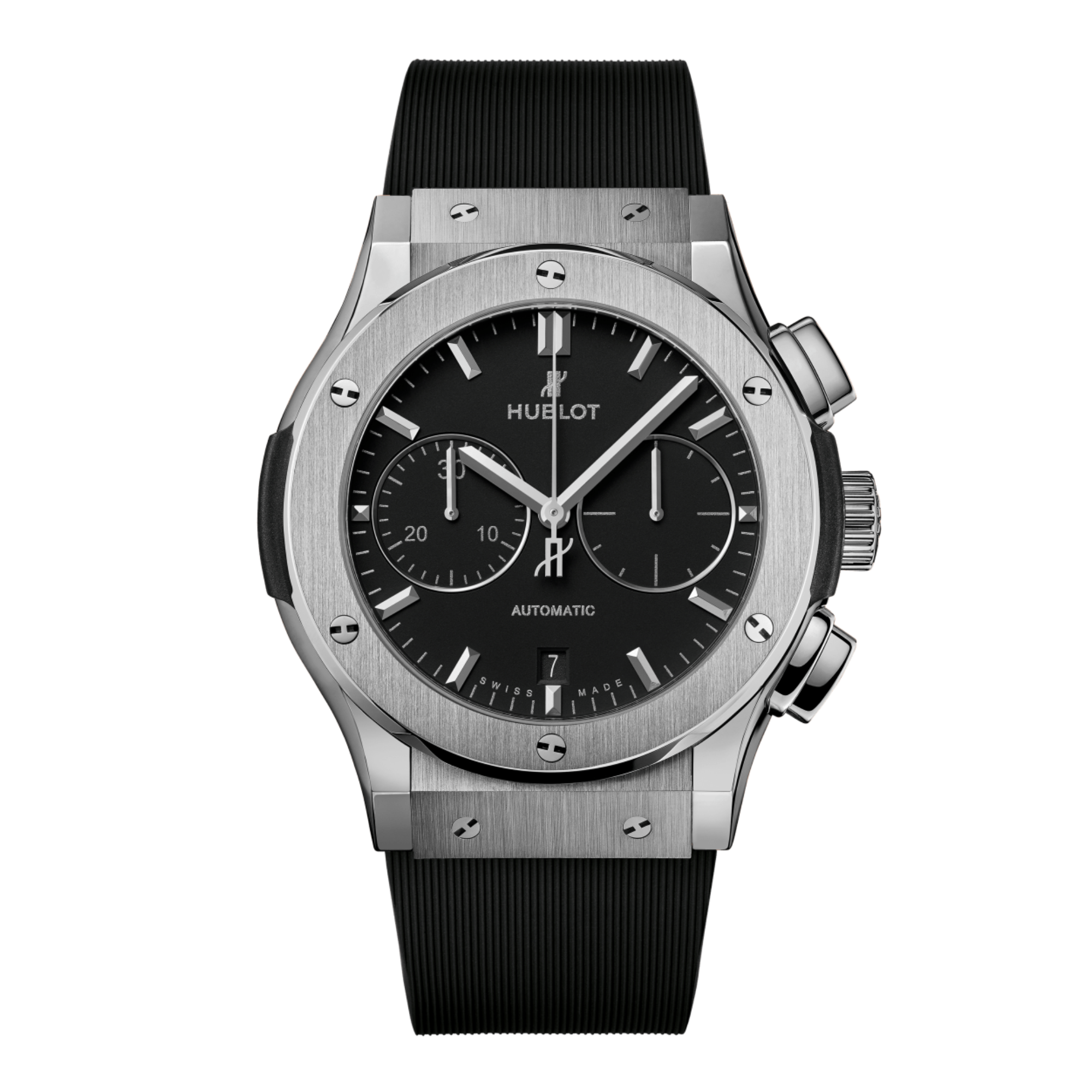 Classic Fusion Chronograph Titanium Black Dial 45mm Product Image