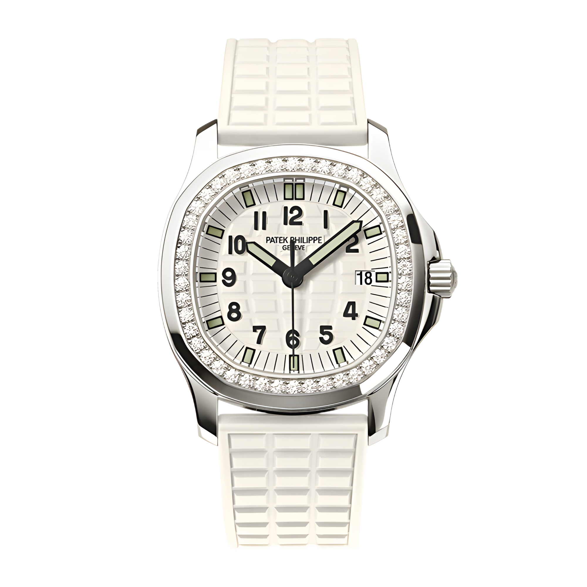 Aquanaut Steel Diamond White Dial 35mm Product Image