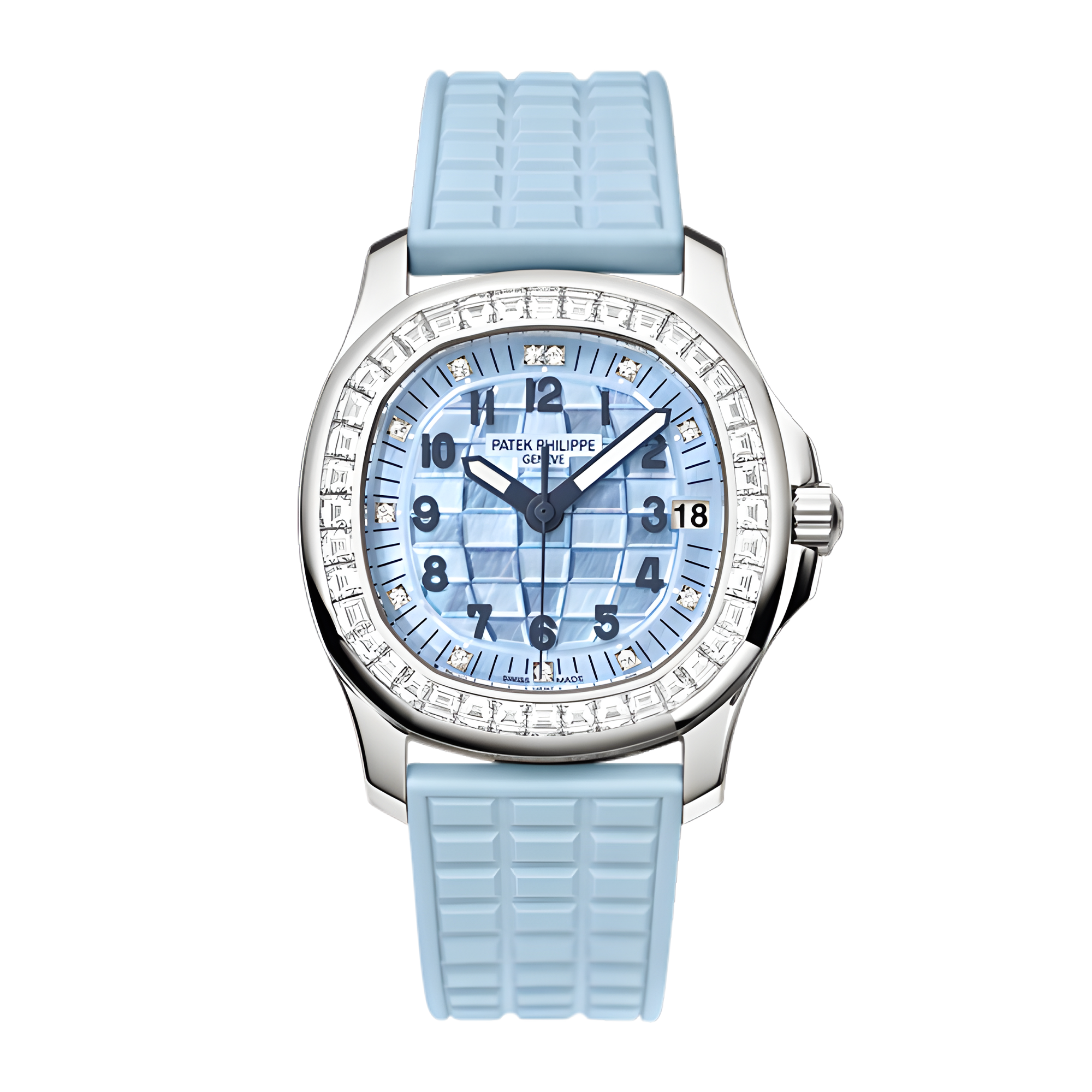 Aquanaut White Gold Diamond Blue Dial 35mm Product Image