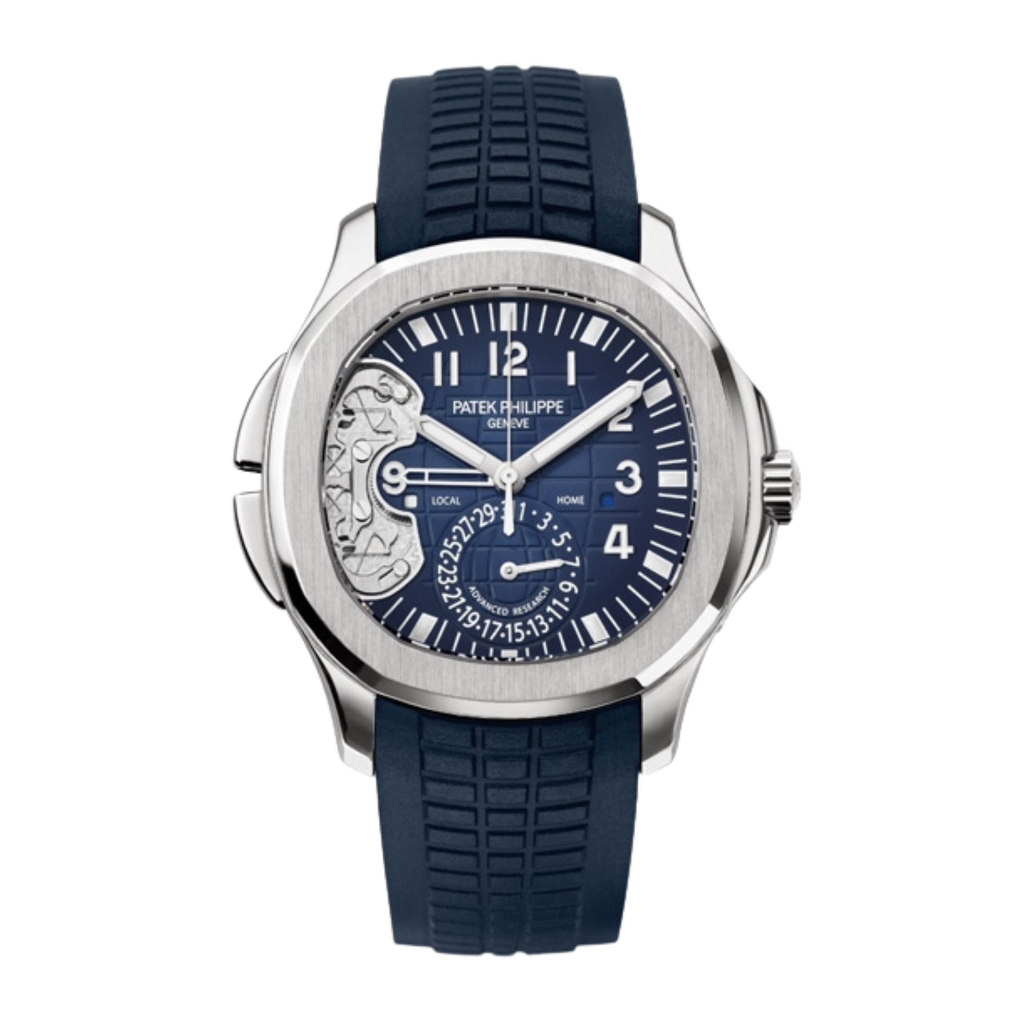 Aquanaut Travel Time Advanced Research White Gold Blue Dial 40mm Product Image
