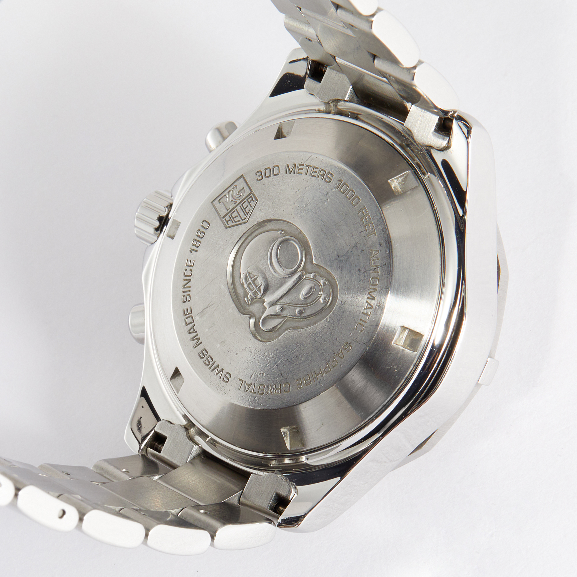 Aquaracer Chronograph Steel White Dial 41mm Product Image 9