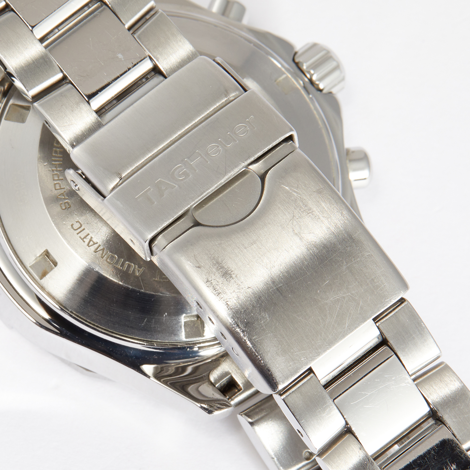 Aquaracer Chronograph Steel White Dial 41mm Product Image 17