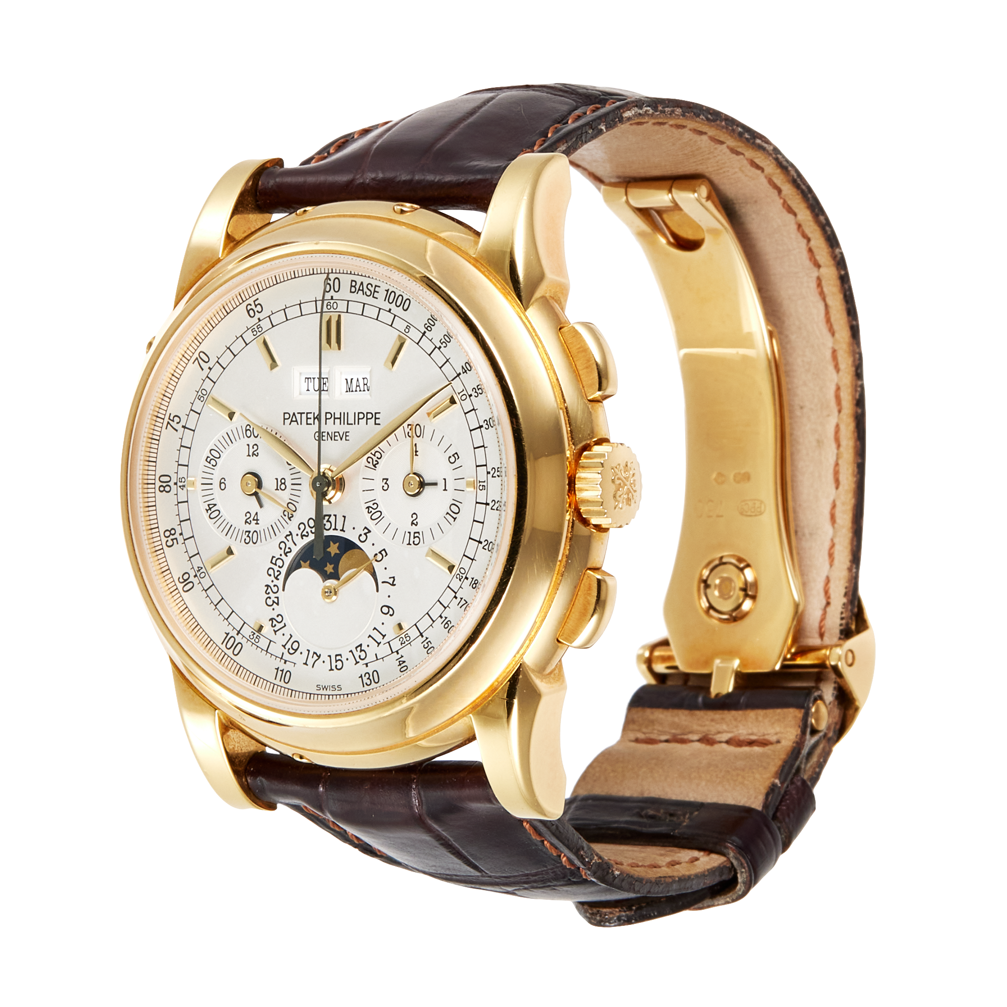 Grand Complications Perpetual Calendar Chronograph Yellow Gold White Dial 40mm Product Image 2