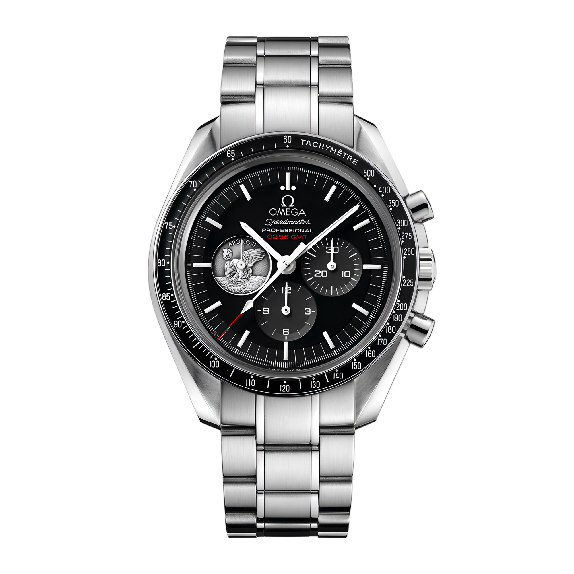 Speedmaster Professional Moonwatch Apollo 11 "40th Anniversary" Steel Black Dial 42mm Product Image