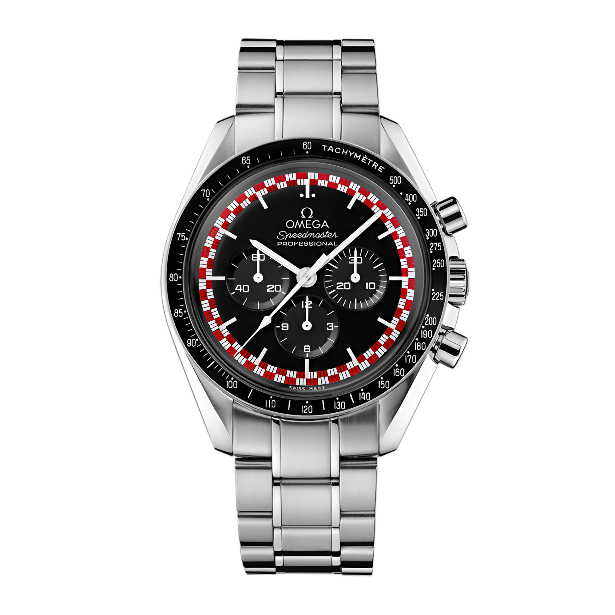 Speedmaster Professional Moonwatch Racing "TinTin" Steel Black Dial 42mm Product Image
