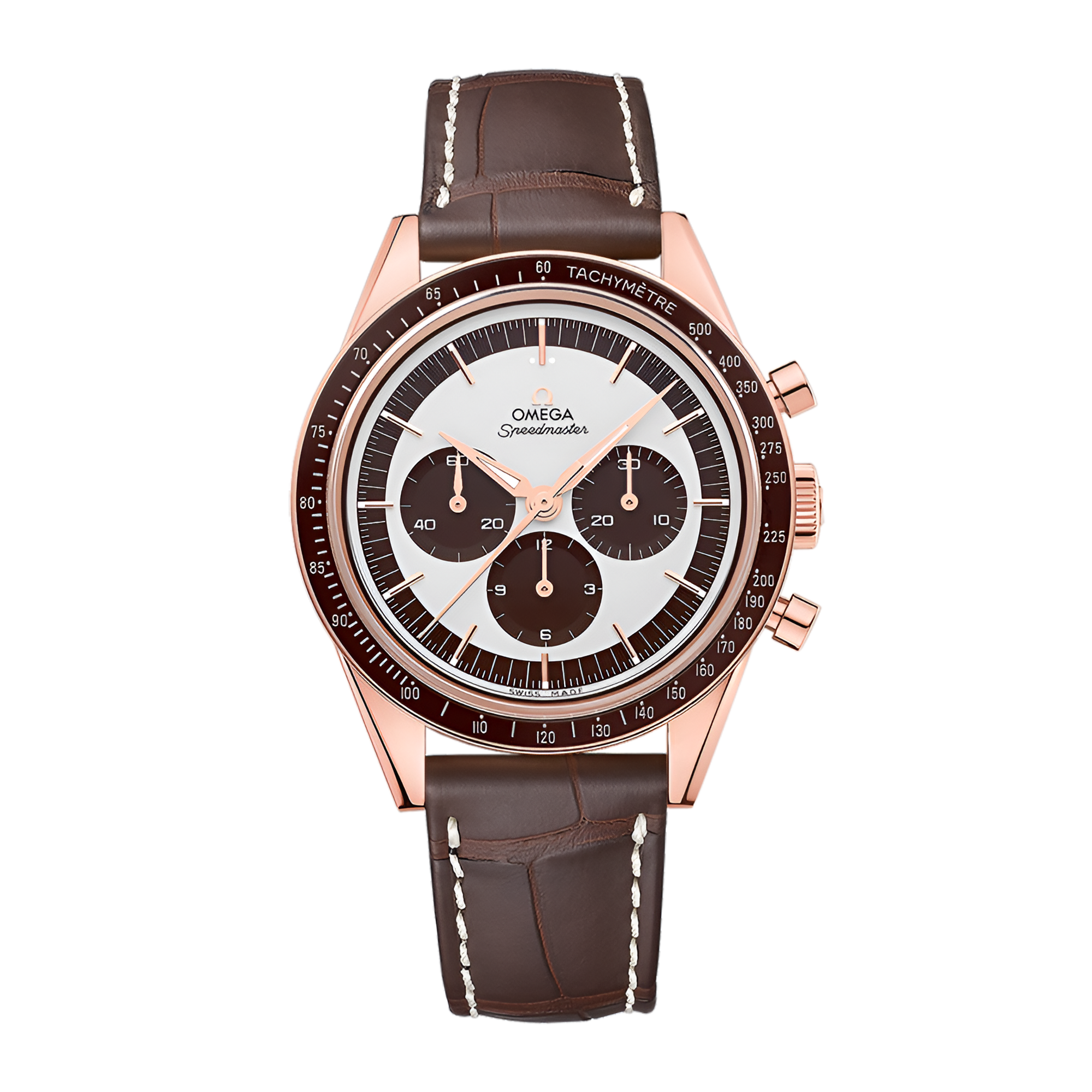 Speedmaster First Omega in Space Rose Gold Silver Dial 39mm Product Image