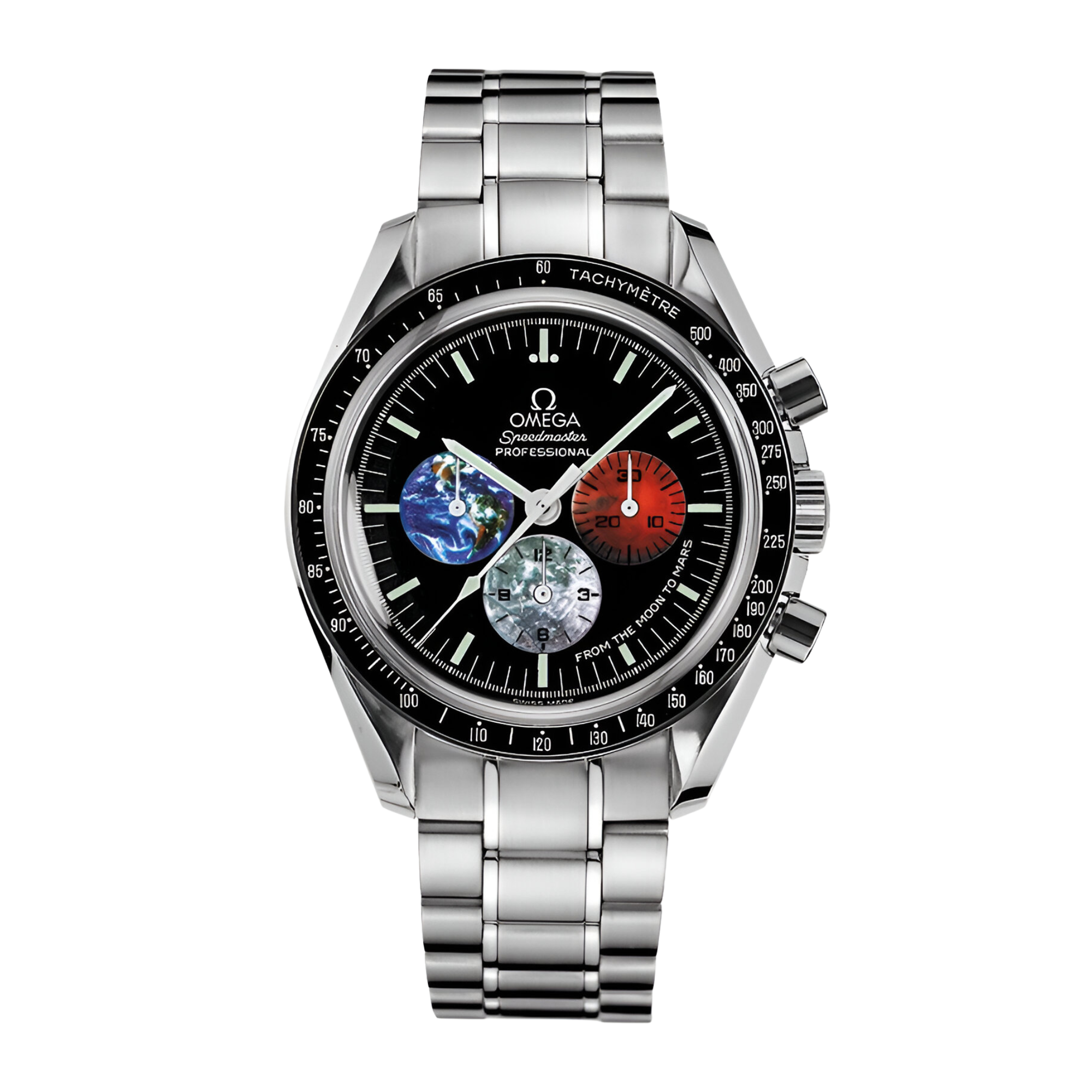 Speedmaster Professional Moonwatch "From Moon to Mars" Steel Black Dial 42mm Product Image