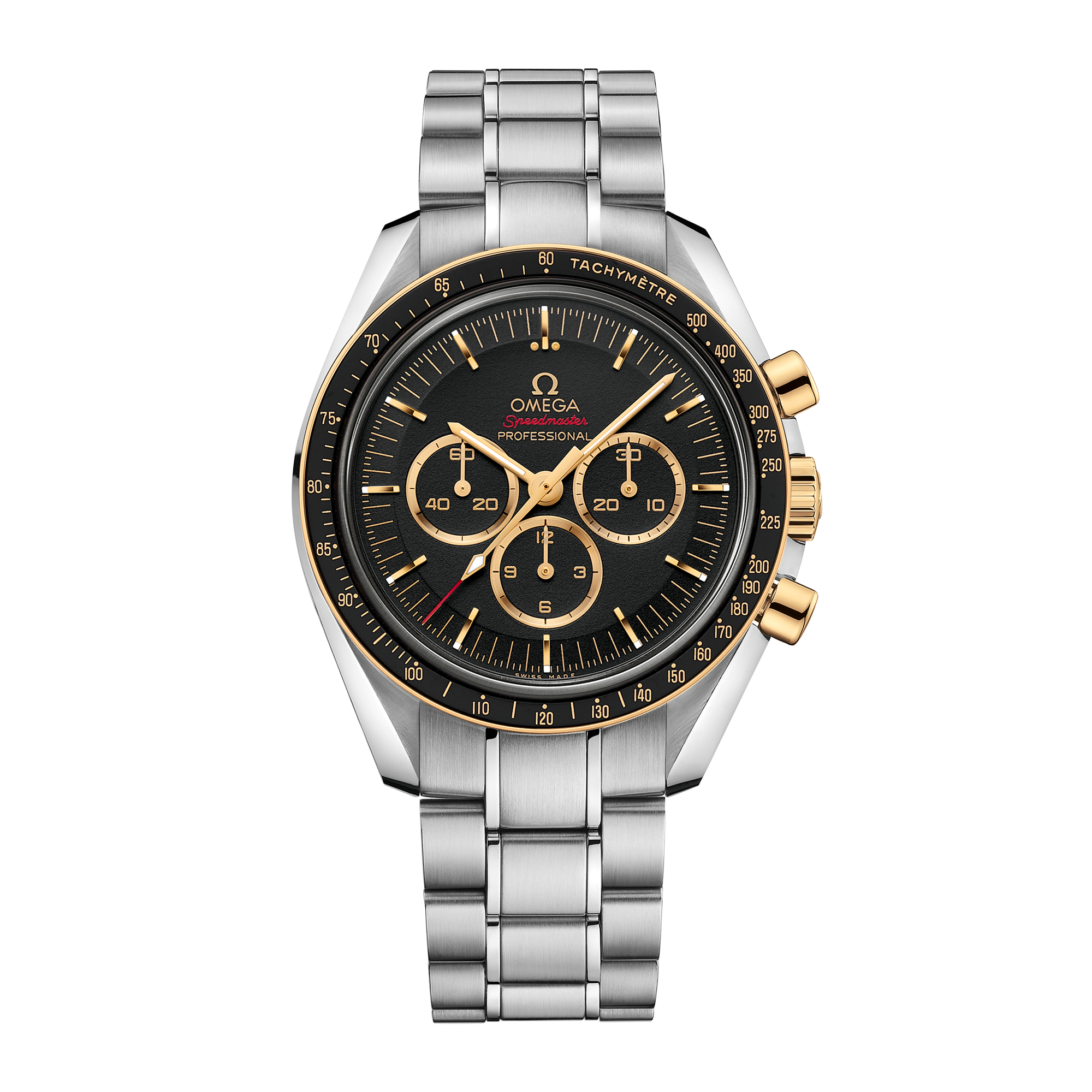 Speedmaster Professional Moonwatch "Tokyo Olympics" Yellow Gold & Steel Black Dial 42mm Product Image