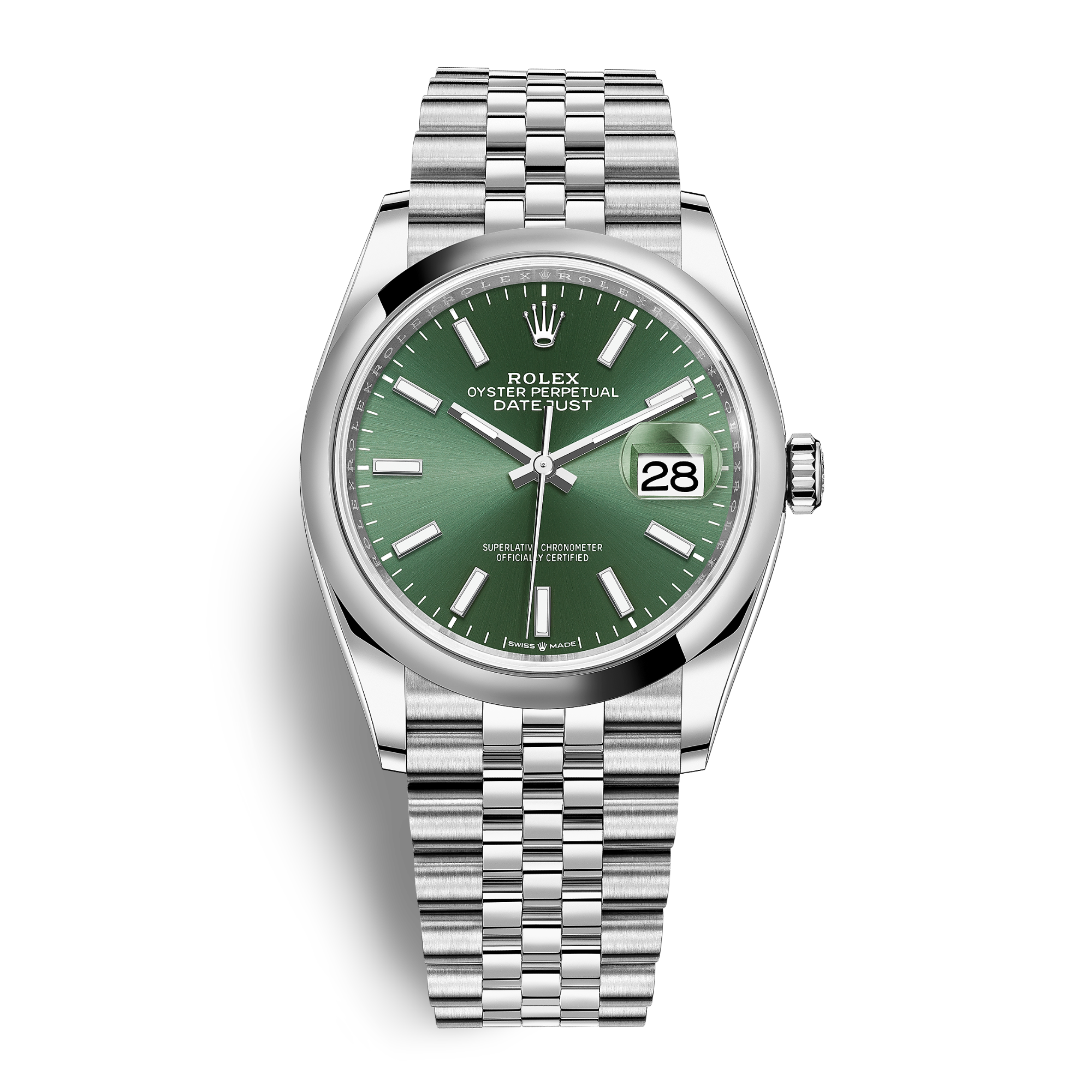 Datejust Steel Jubilee Green Dial 36mm Product Image