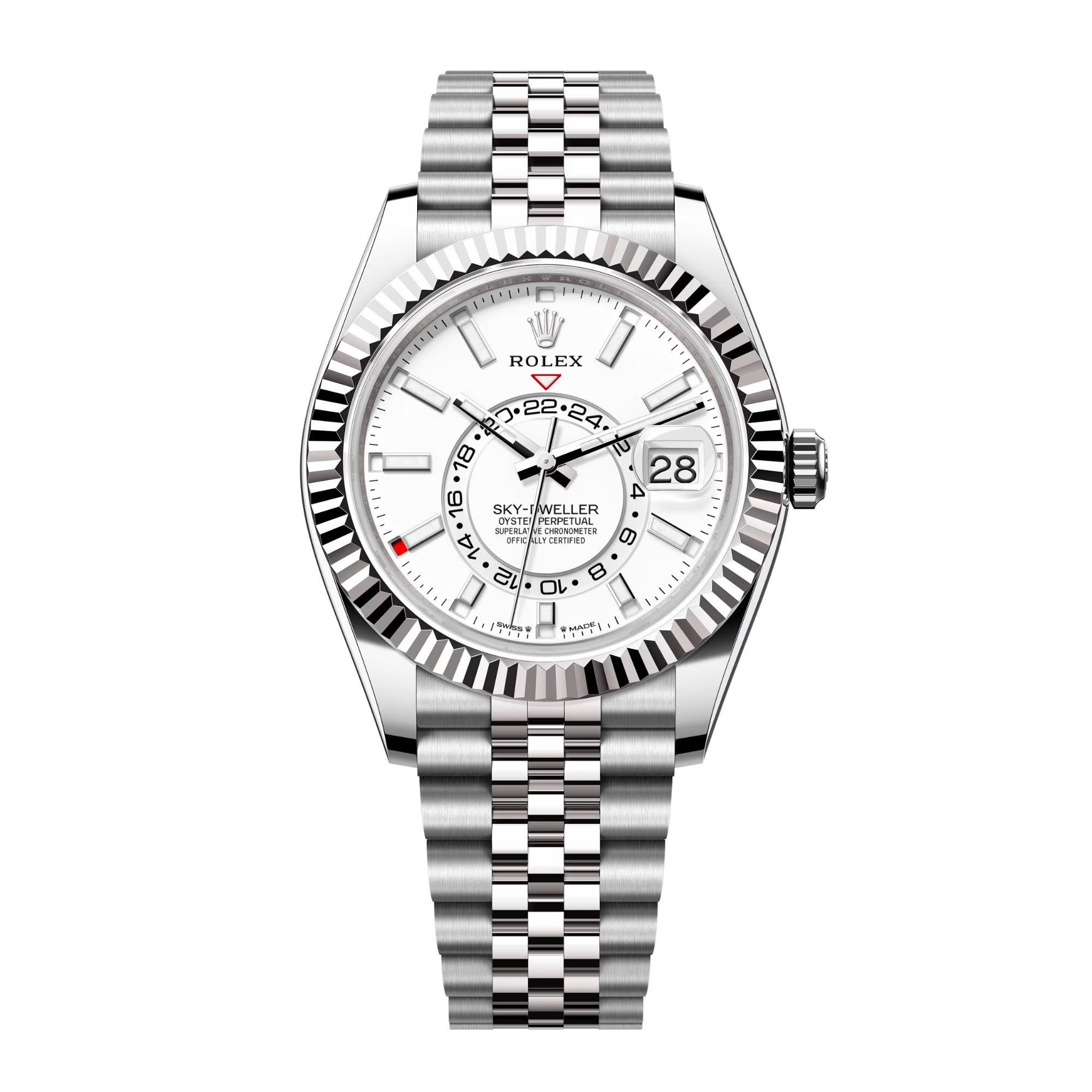 Sky-Dweller 42 Stainless Steel Jubilee White Dial Product Image