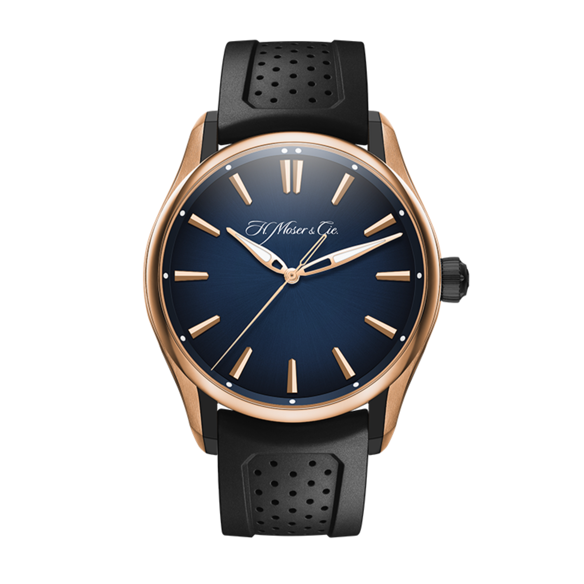 Pioneer Centre Seconds 42 Rose Gold & Titanium Blue Dial Product Image